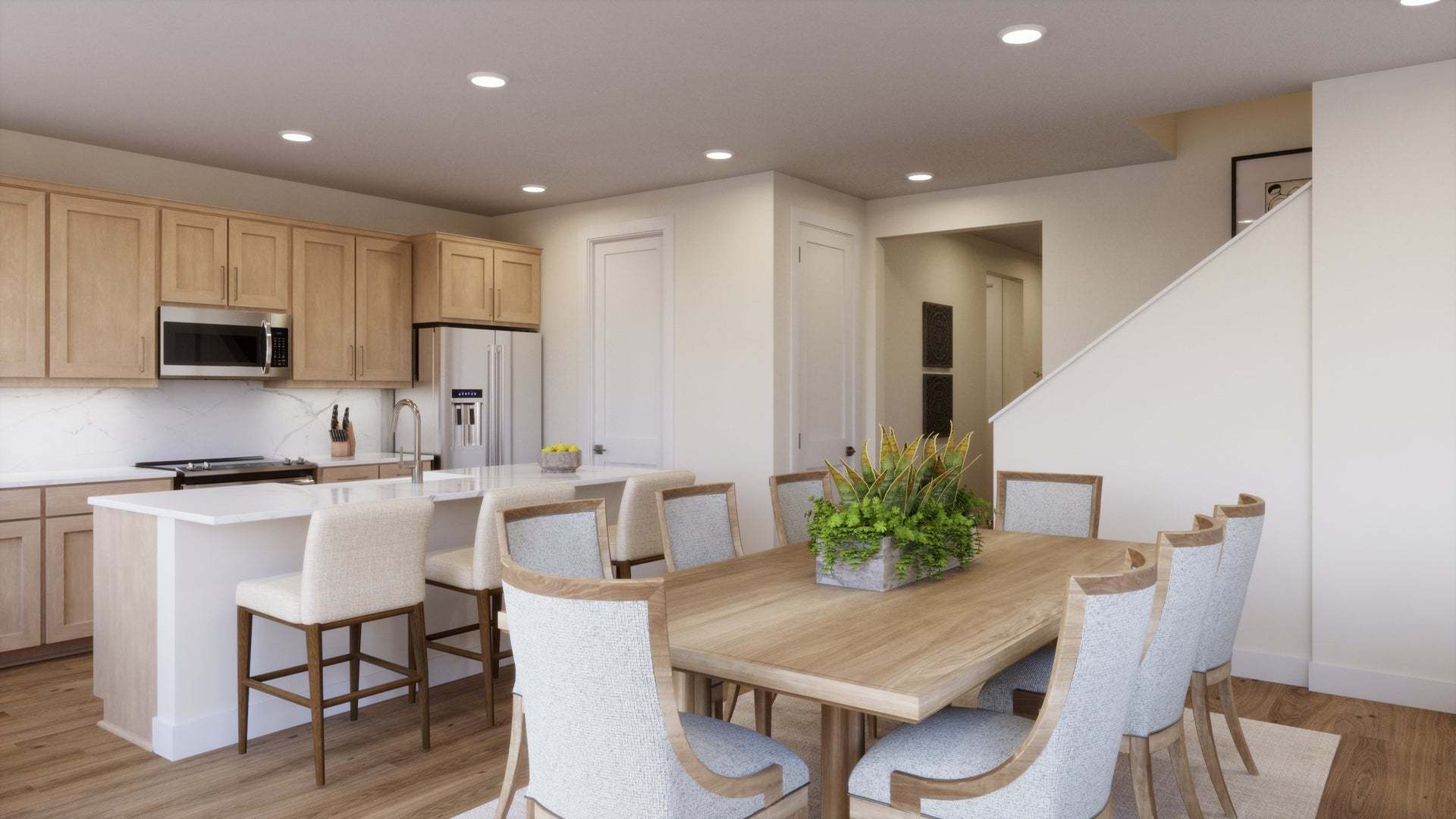Aria at Elaris | Plan 3 | Dining Room | Interior Rendering