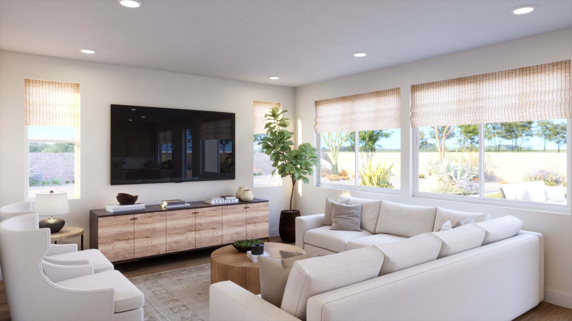 Aria at Elaris | Plan 3 | Great Room | Interior Rendering