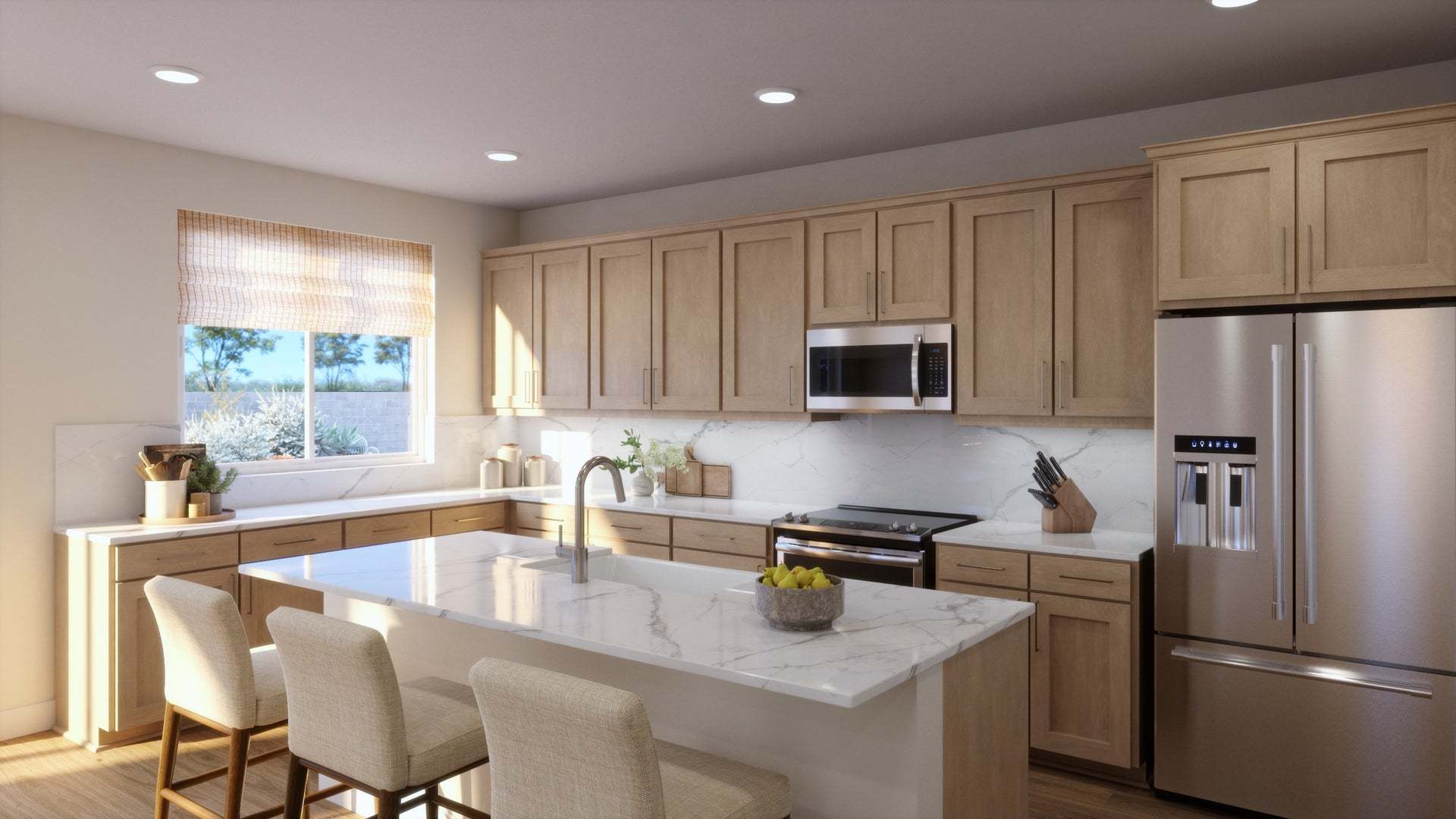 Aria at Elaris | Plan 3 | Kitchen | Interior Rendering