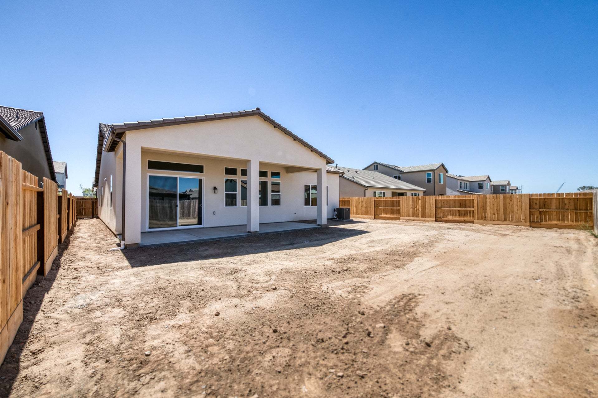 Homesite 86 | Backyard