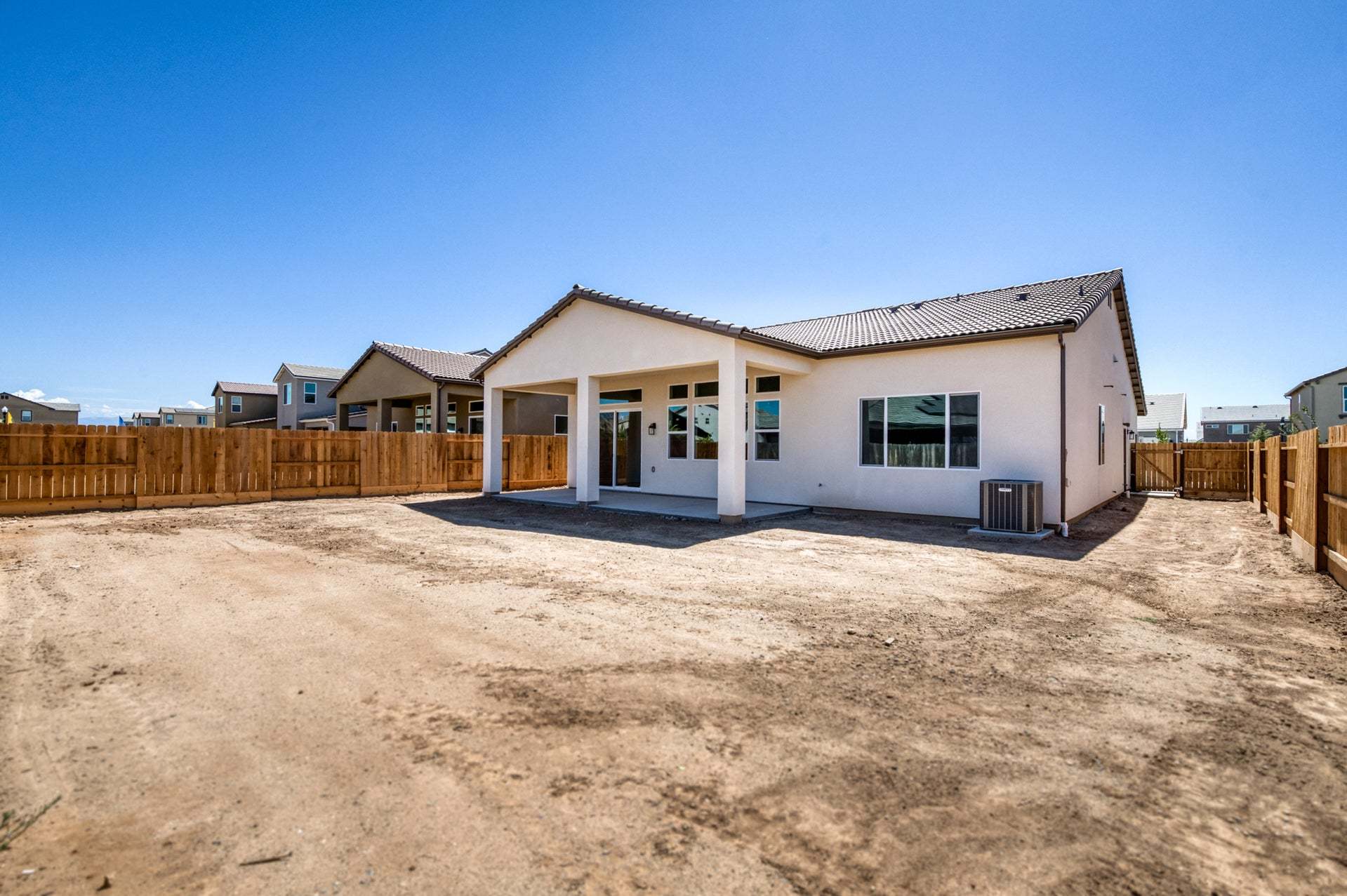 Homesite 86 | Backyard
