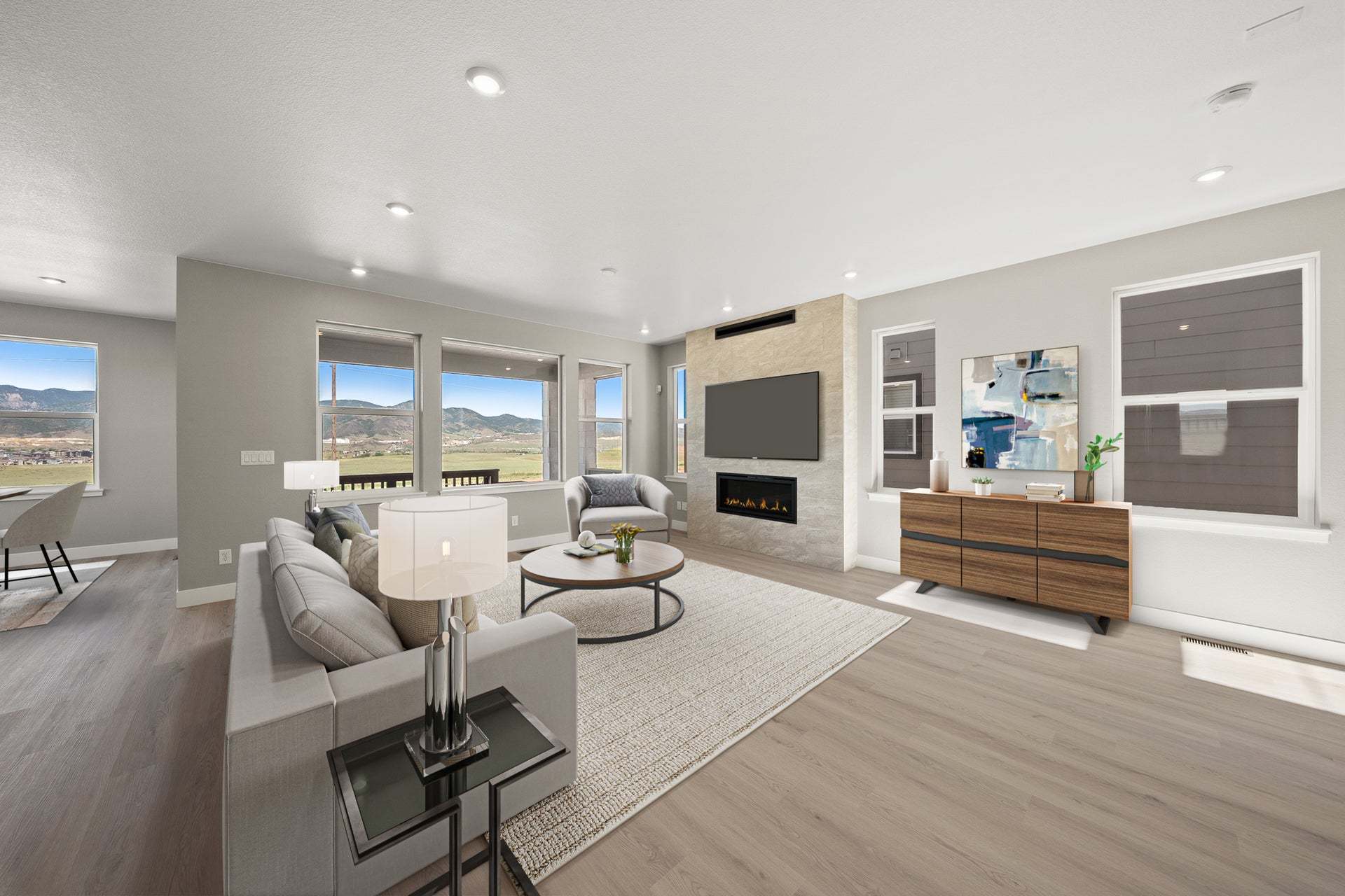 Rhapsody at Sterling Ranch by Trumark Homes | Plan 1A | Great Room