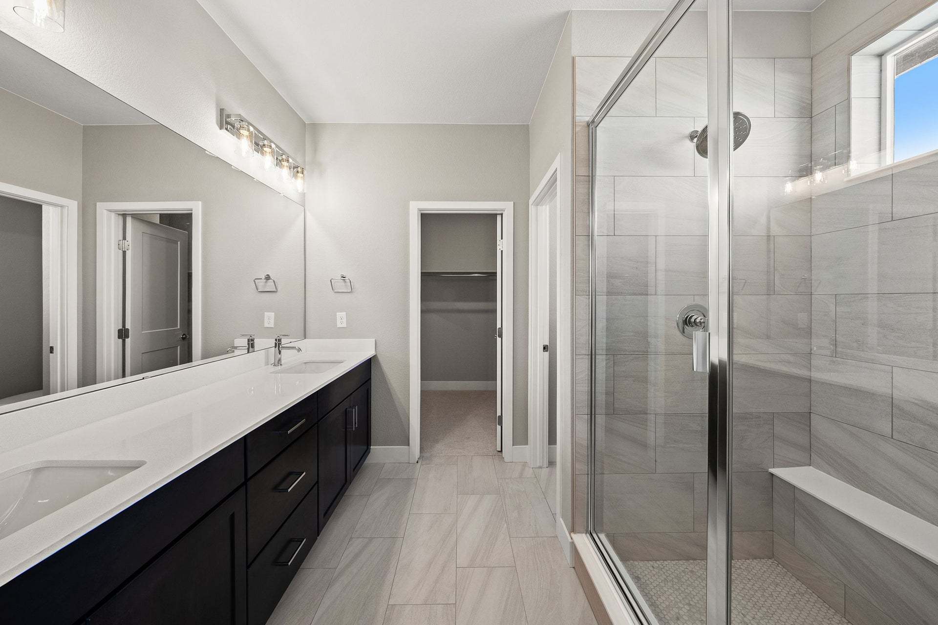 Rhapsody at Sterling Ranch by Trumark Homes | Plan 1A | Primary Bathroom