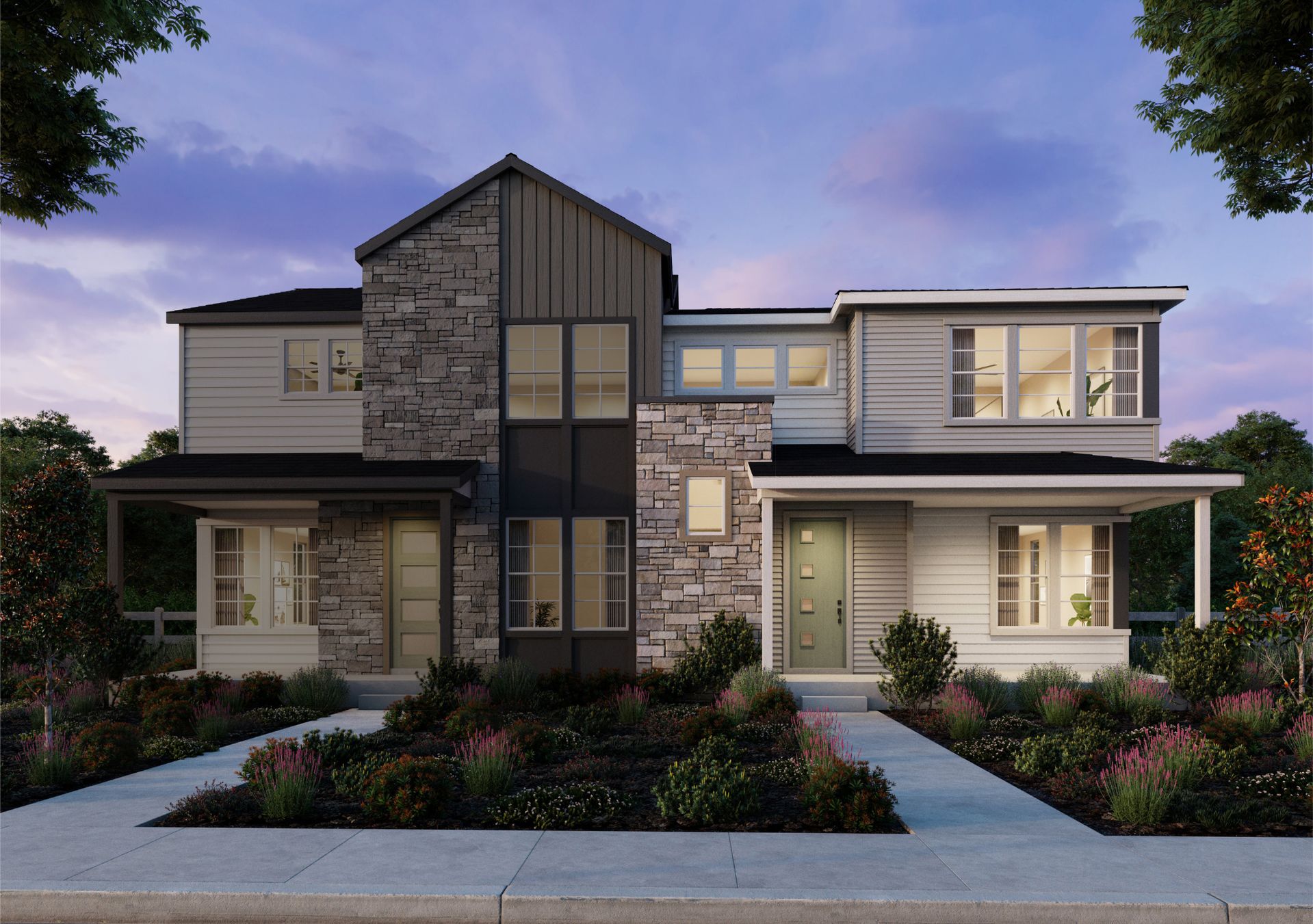 Plan 2 - Duet at Sterling Ranch: Littleton, Colorado - Trumark Homes