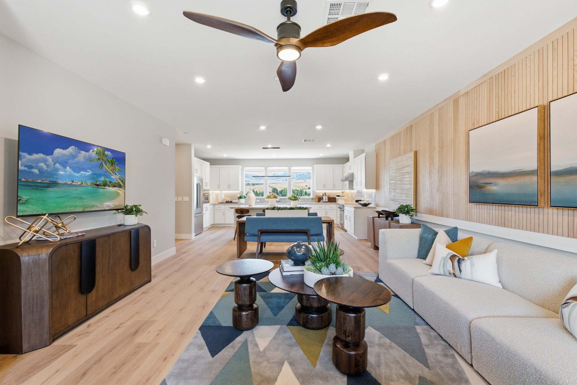 Deerwood Heights in San Ramon by Trumark Homes I Residence 3 Model I Open-Concept Living
