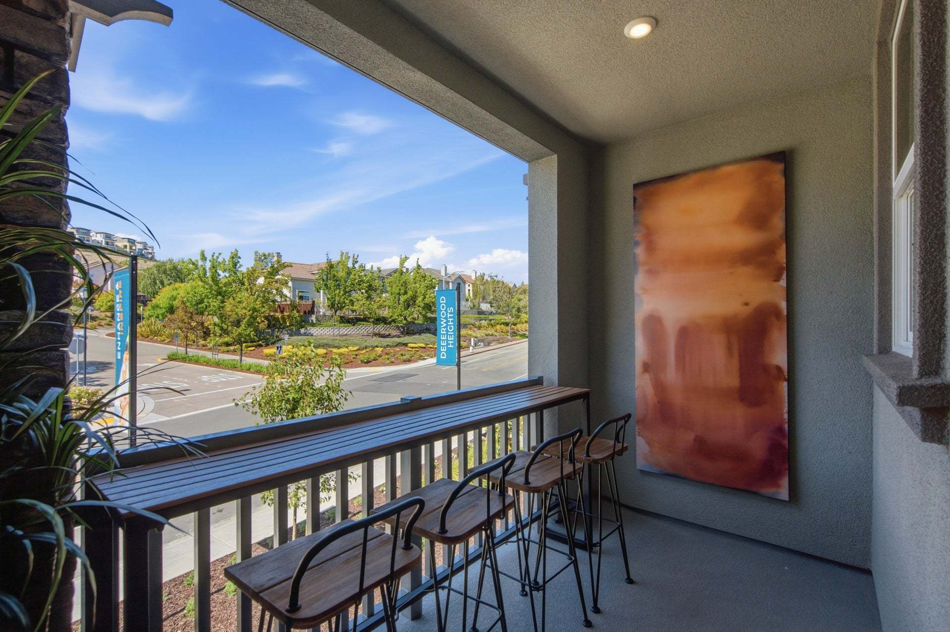 Deerwood Heights in San Ramon by Trumark Homes I Residence 2 Model I Deck