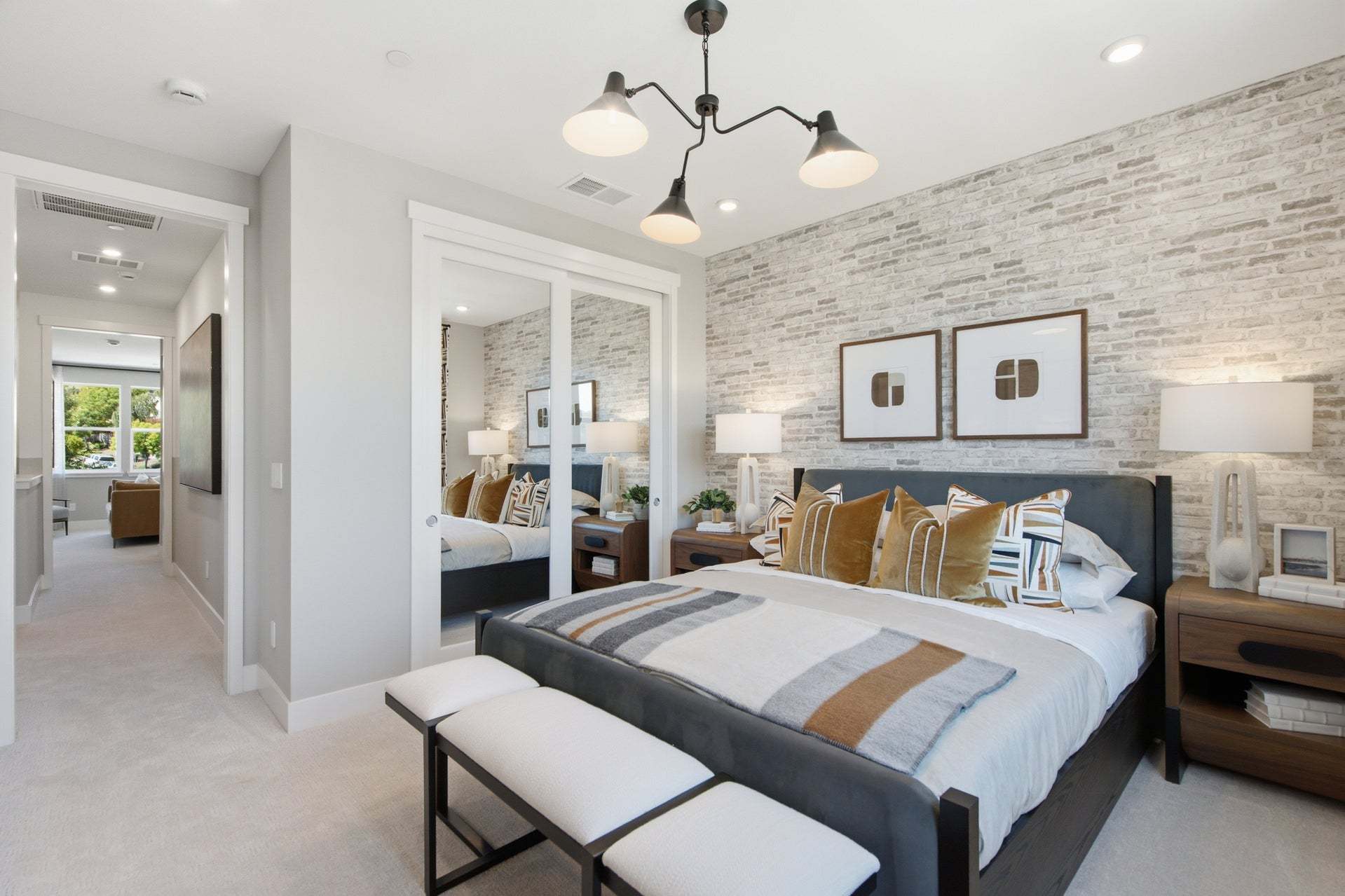 Deerwood Heights in San Ramon by Trumark Homes I Residence 2 Model I Secondary Bedroom