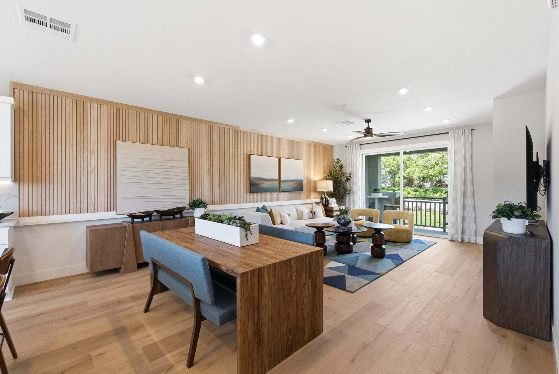Deerwood Heights in San Ramon by Trumark Homes I Residence 3 Model I Dining Area and Great Room