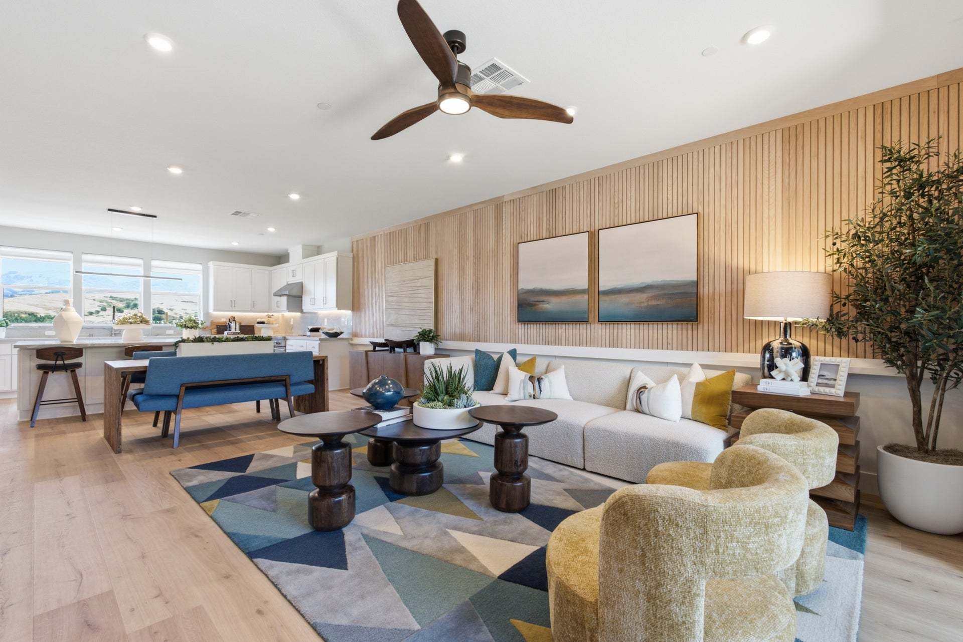 Deerwood Heights in San Ramon by Trumark Homes I Residence 3 Model I Open-Concept Living
