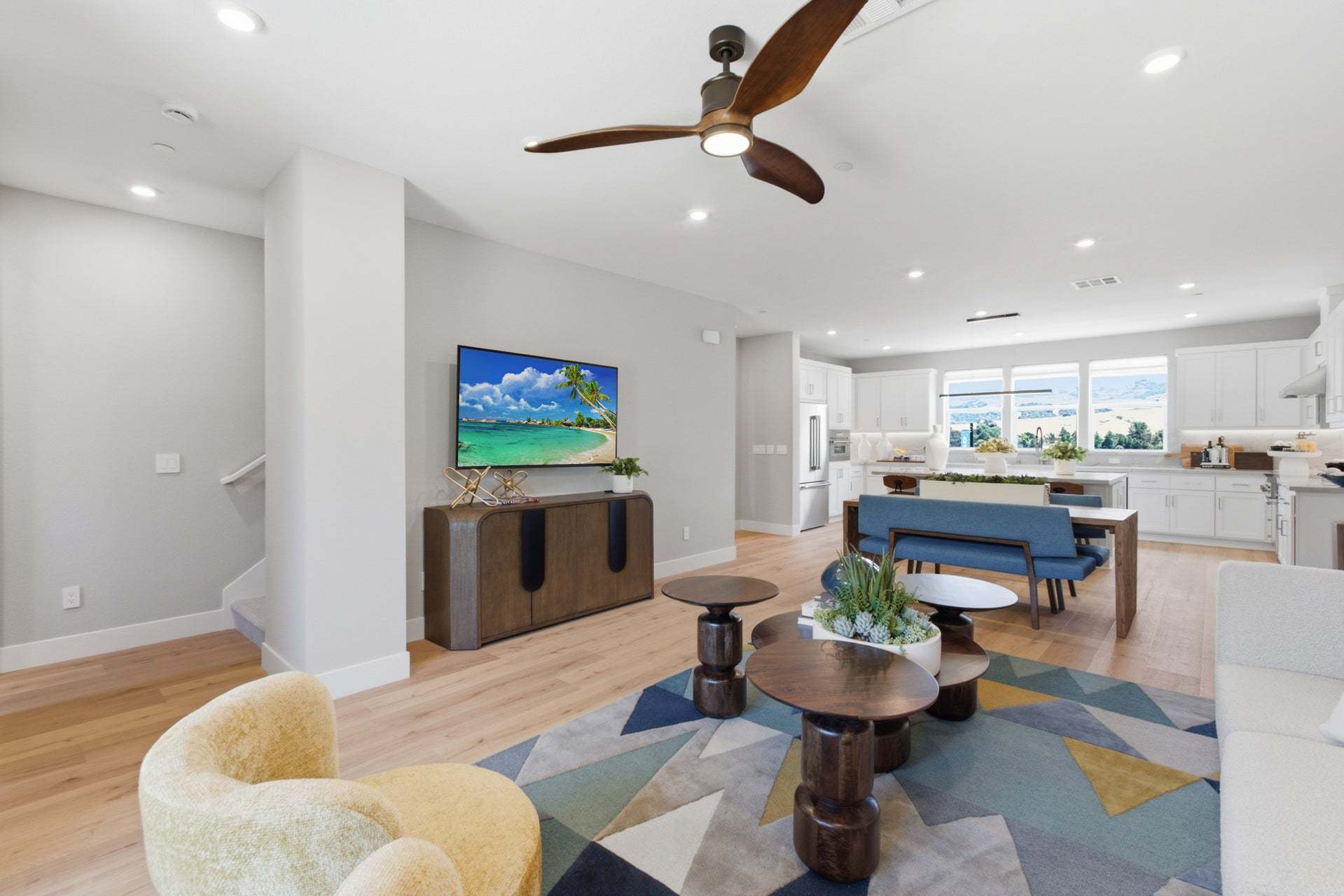 Deerwood Heights in San Ramon by Trumark Homes I Residence 3 Model I Open-Concept Living