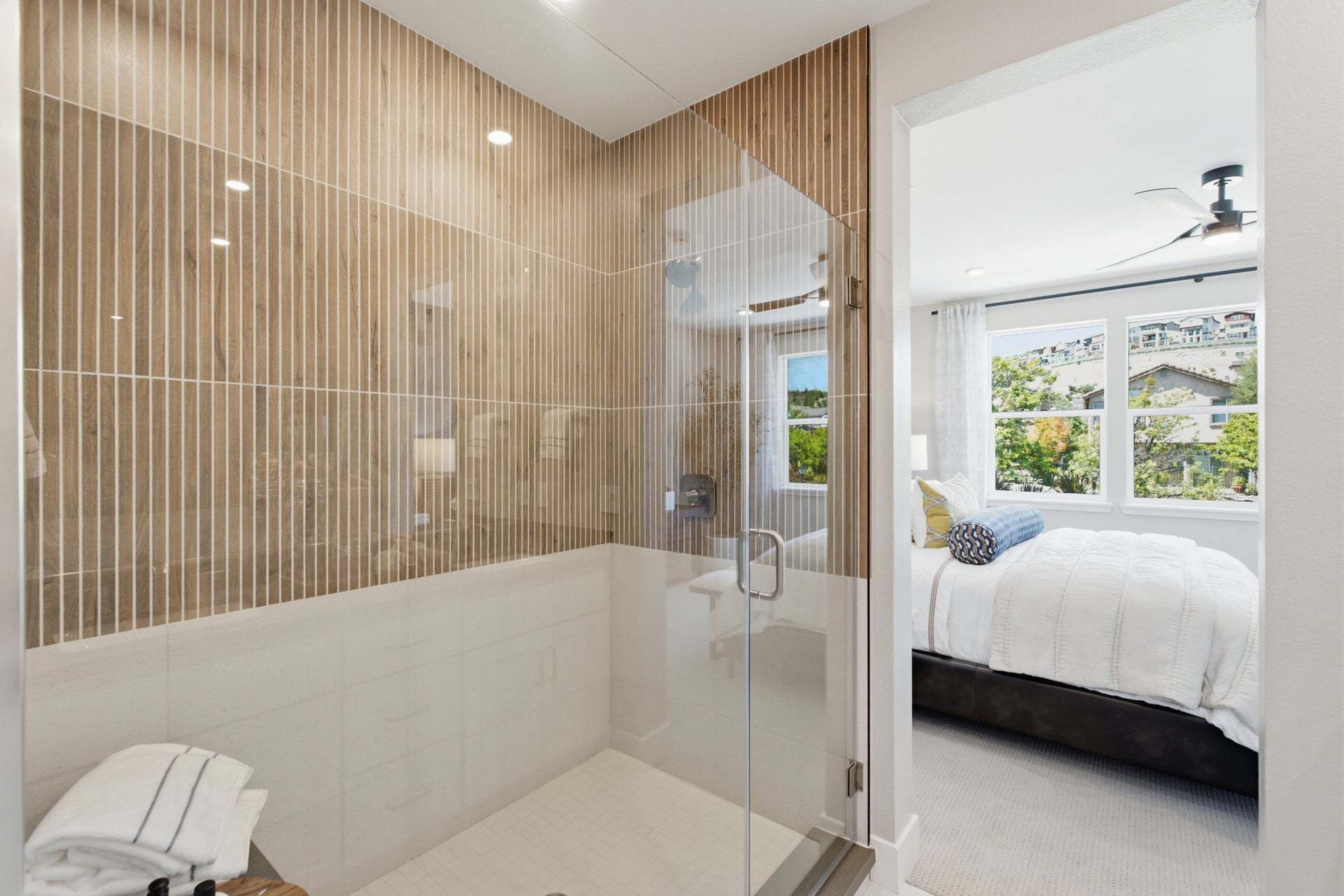 Deerwood Heights in San Ramon by Trumark Homes I Residence 3 Model I Primary Bathroom