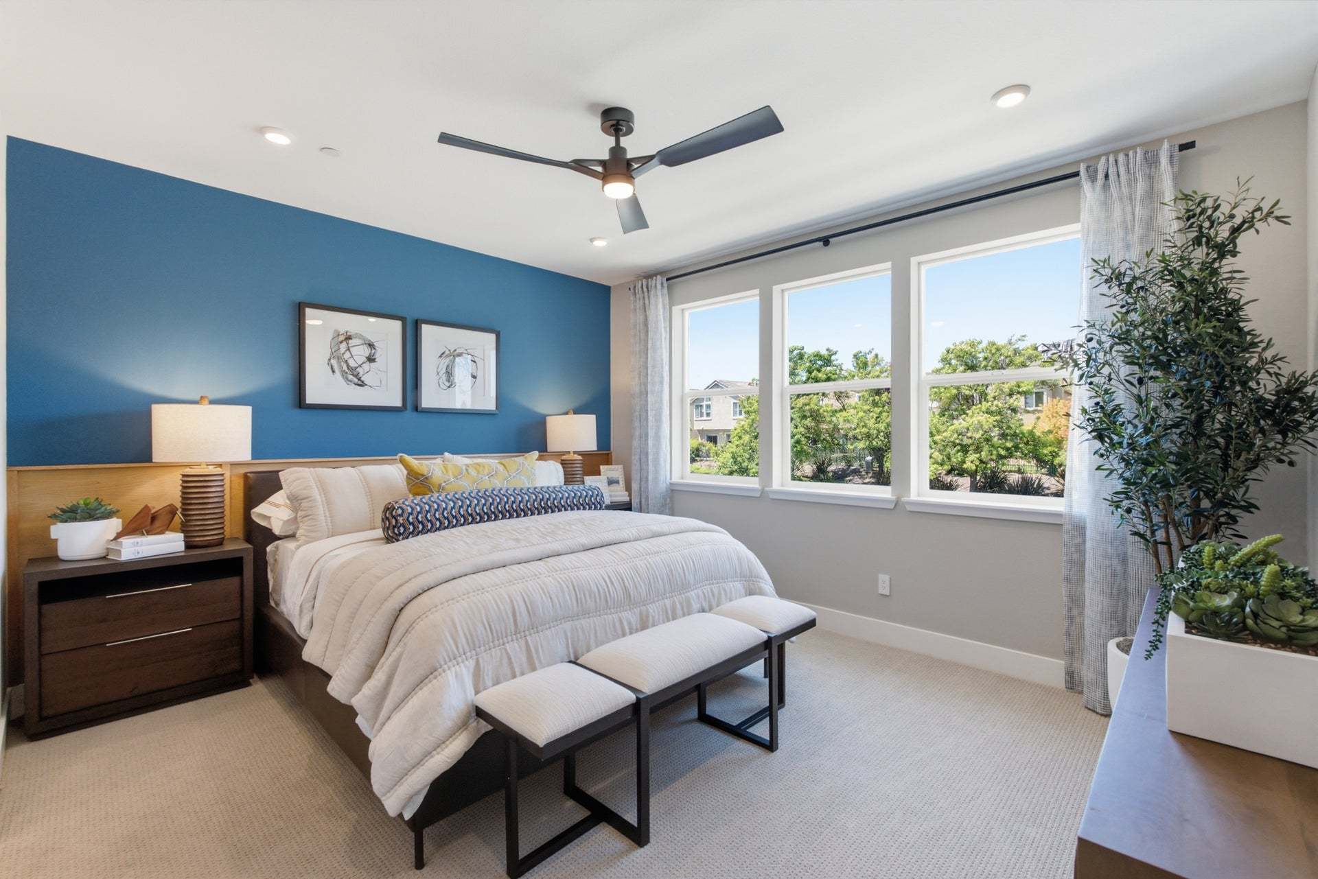 Deerwood Heights in San Ramon by Trumark Homes I Residence 3 Model I Primary Bedroom