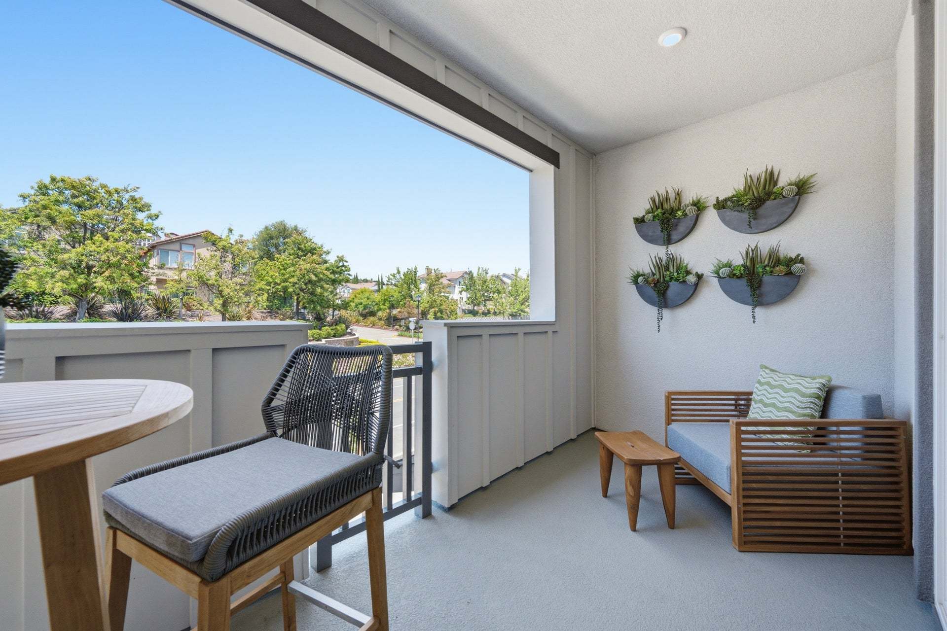 Deerwood Heights in San Ramon by Trumark Homes I Residence 4 Model I Deck