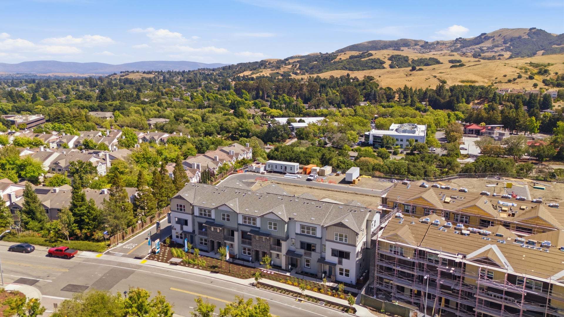 Deerwood Heights in San Ramon, CA by Trumark Homes I Aerial View of Site