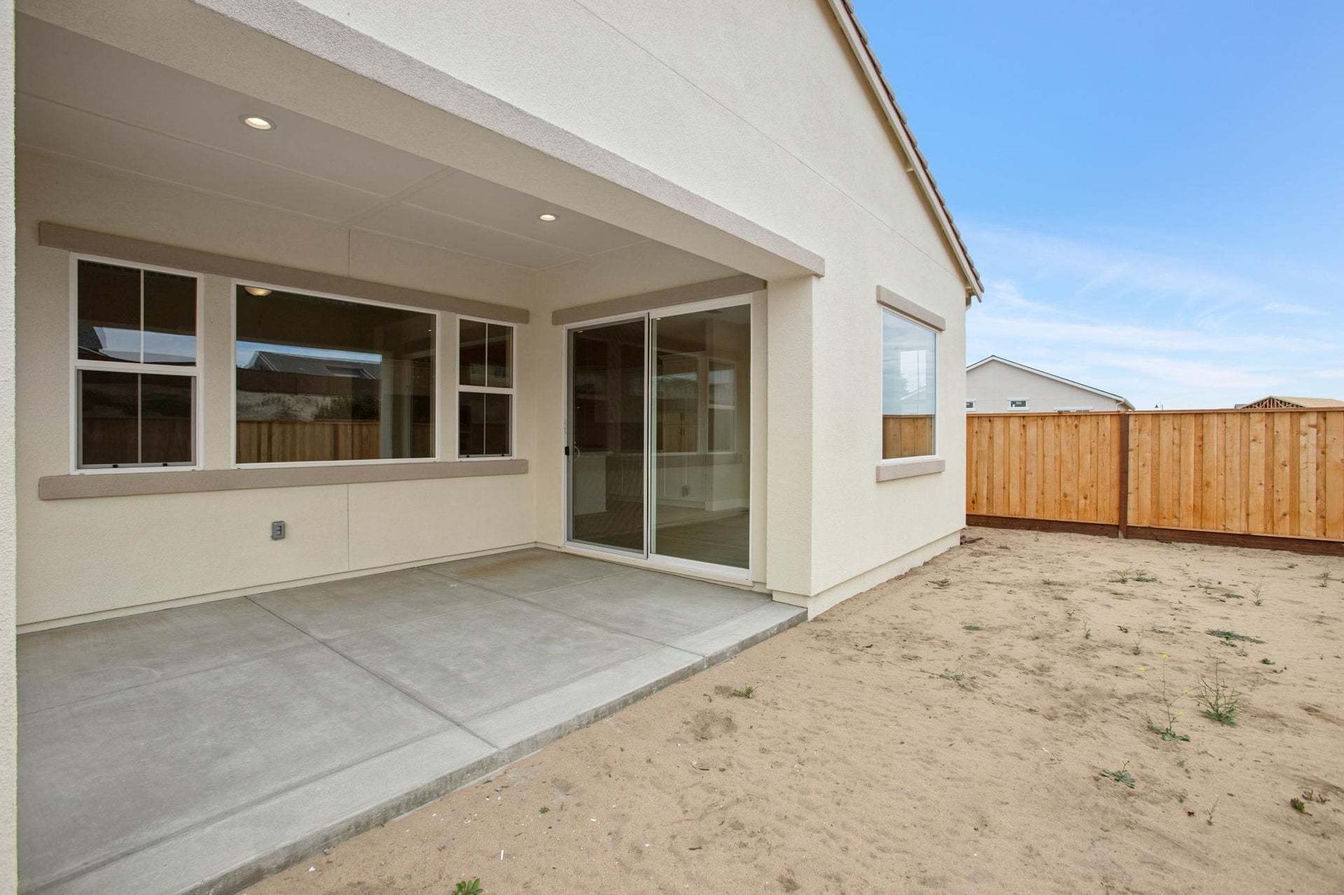 Homesite 893 | Backyard