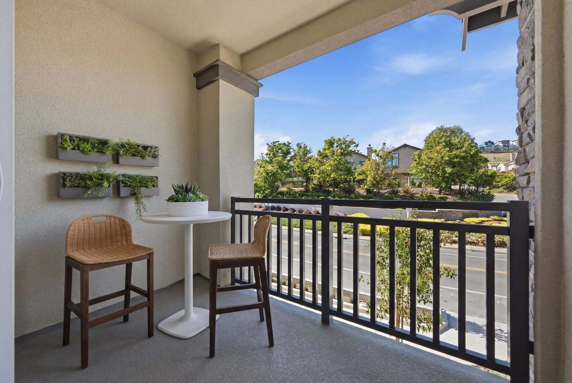 Deerwood Heights in San Ramon by Trumark Homes I Residence 1 I Deck
