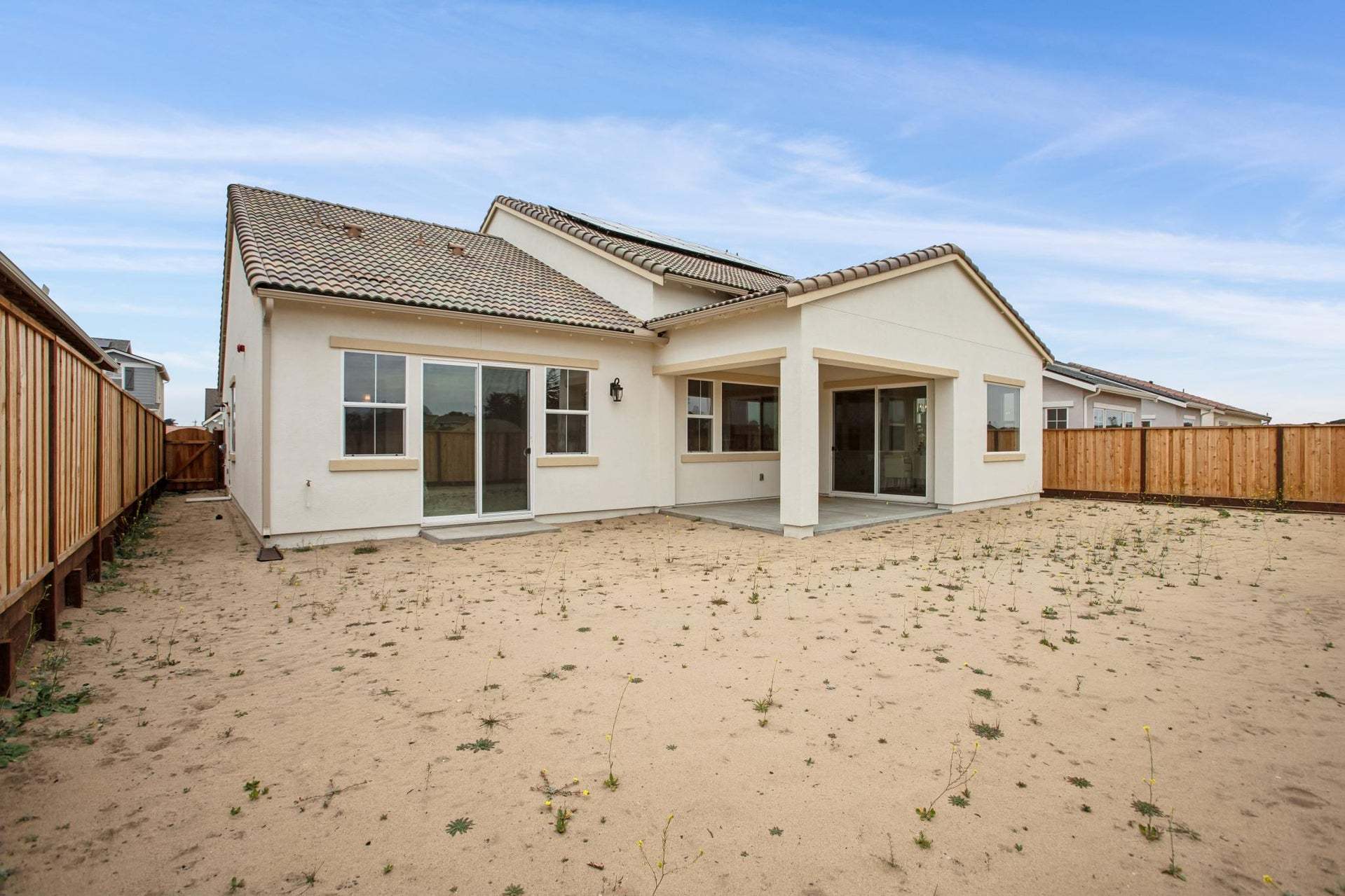 Homesite 907 | Backyard