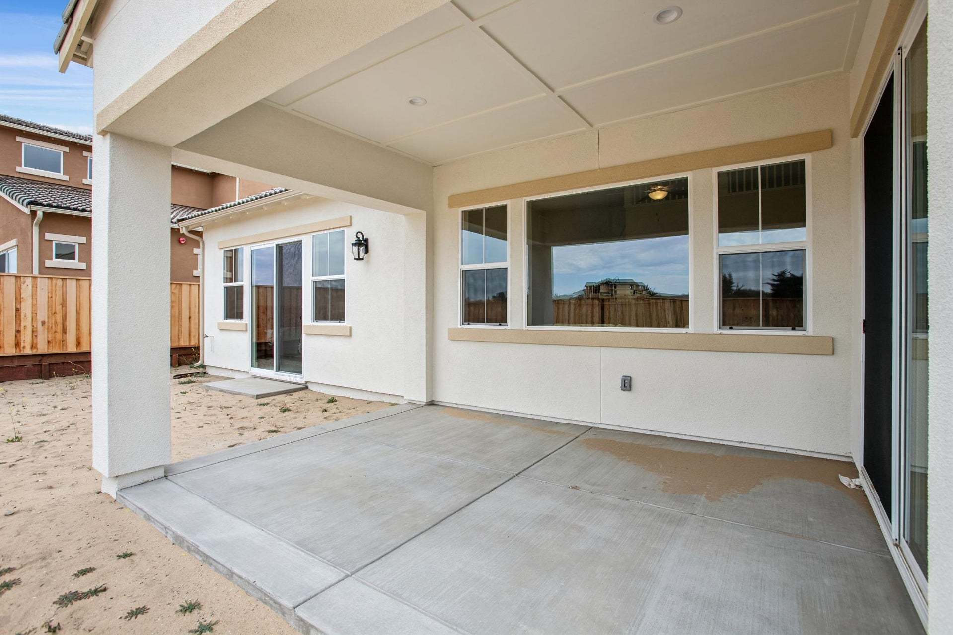 Homesite 907 | Backyard