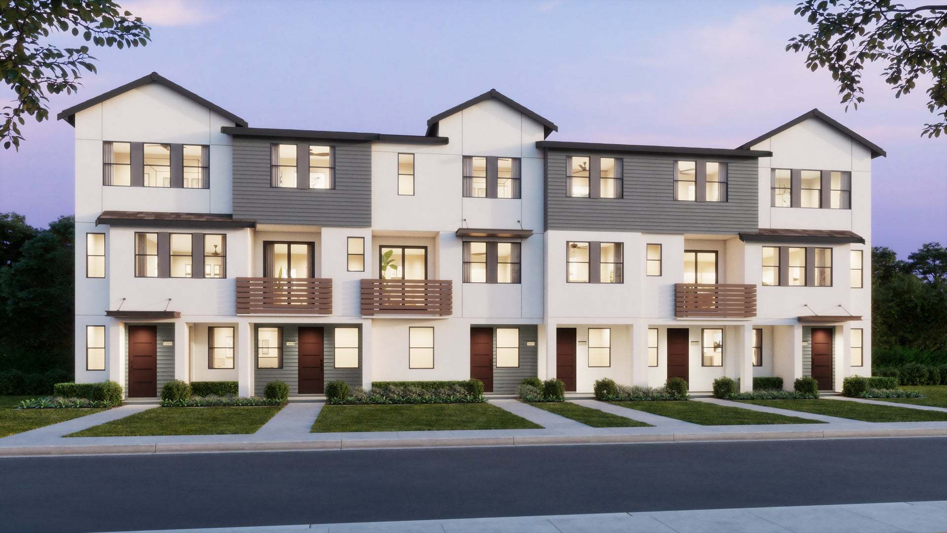The Orchard by Trumark Homes I Danville, CA I Exterior Elevation Rendering