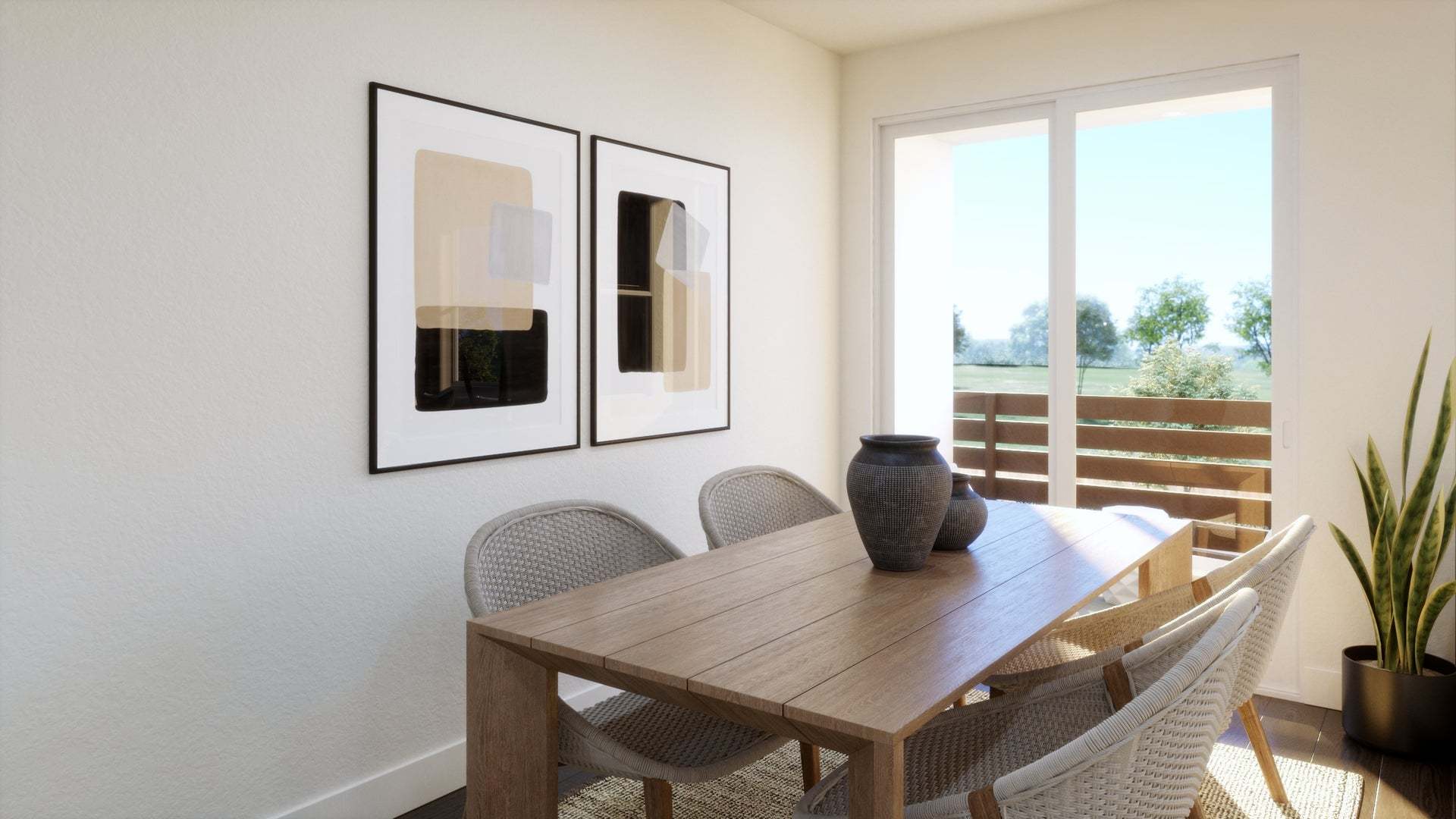 The Orchard in Danville by Trumark Homes I Residence 2 Rendering I Dining Area