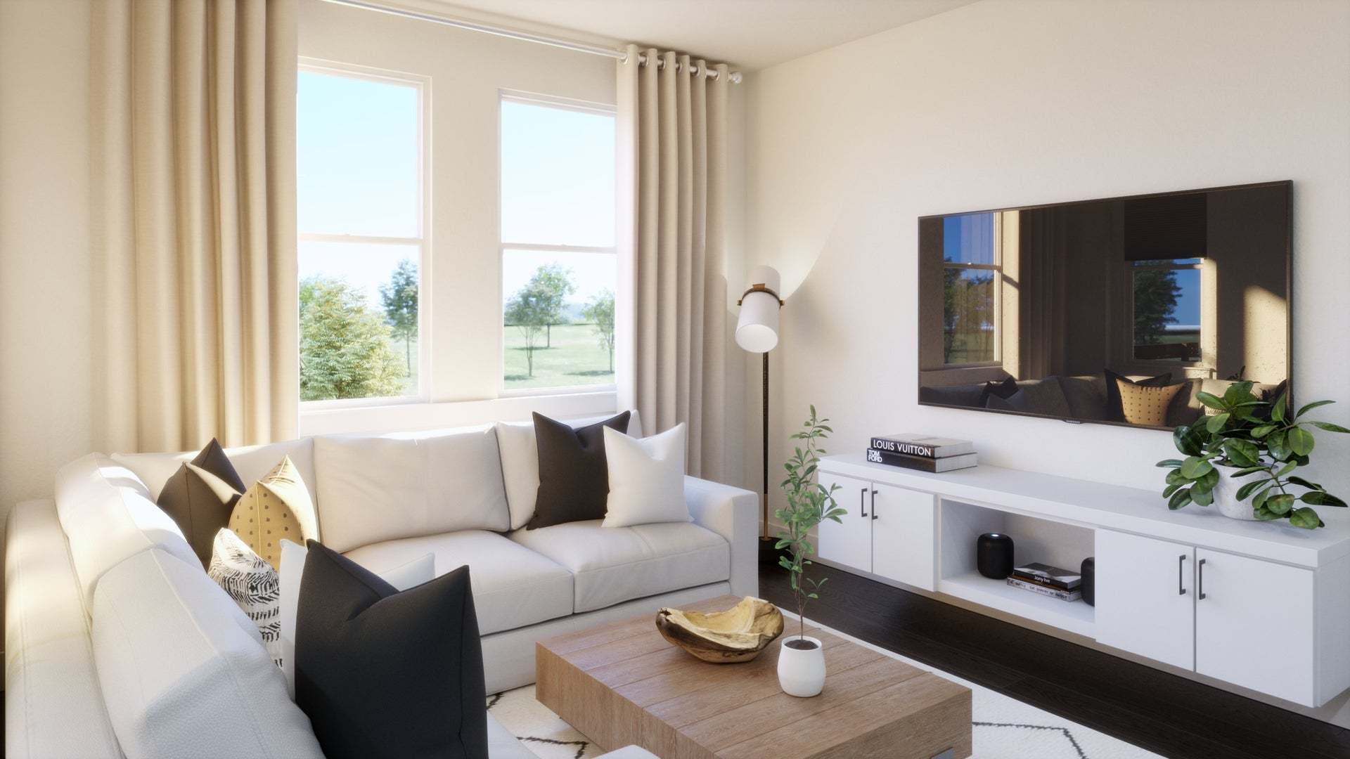 The Orchard in Danville by Trumark Homes I Residence 2 Rendering I Great Room