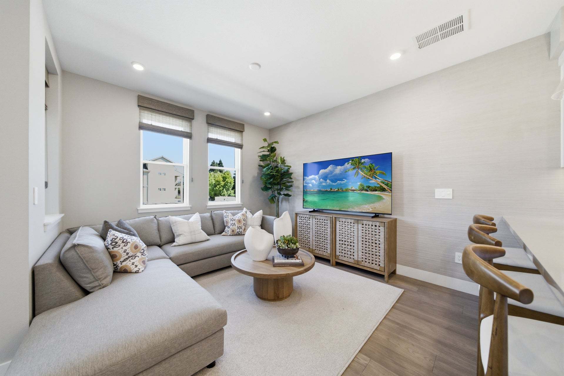 The Orchard in Danville by Trumark Homes I Residence 2 Model I Living Room