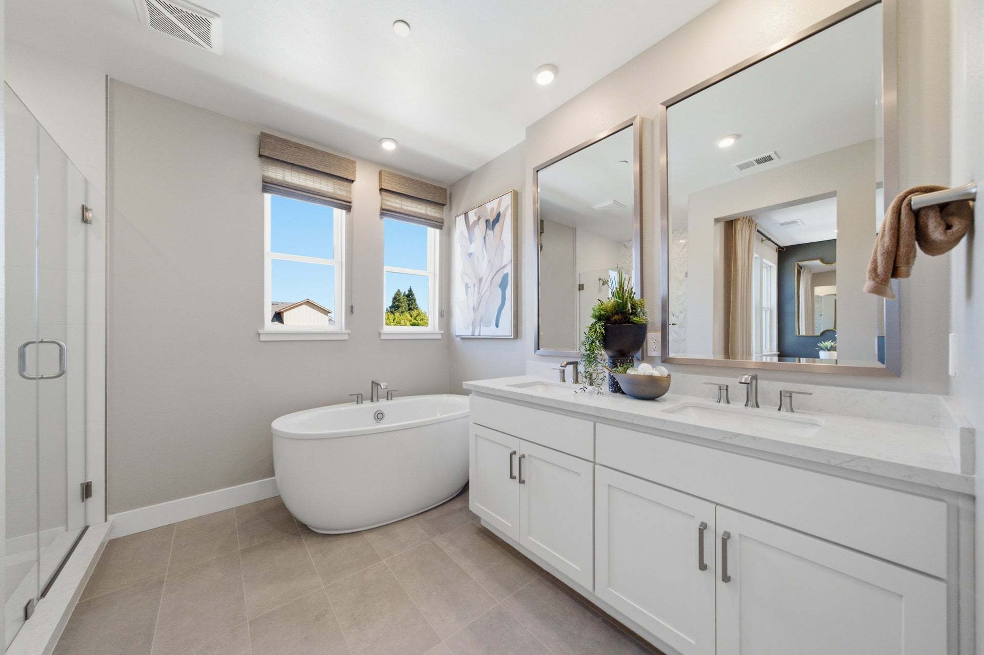 The Orchard in Danville by Trumark Homes I Residence 2 Model I Primary Bathroom
