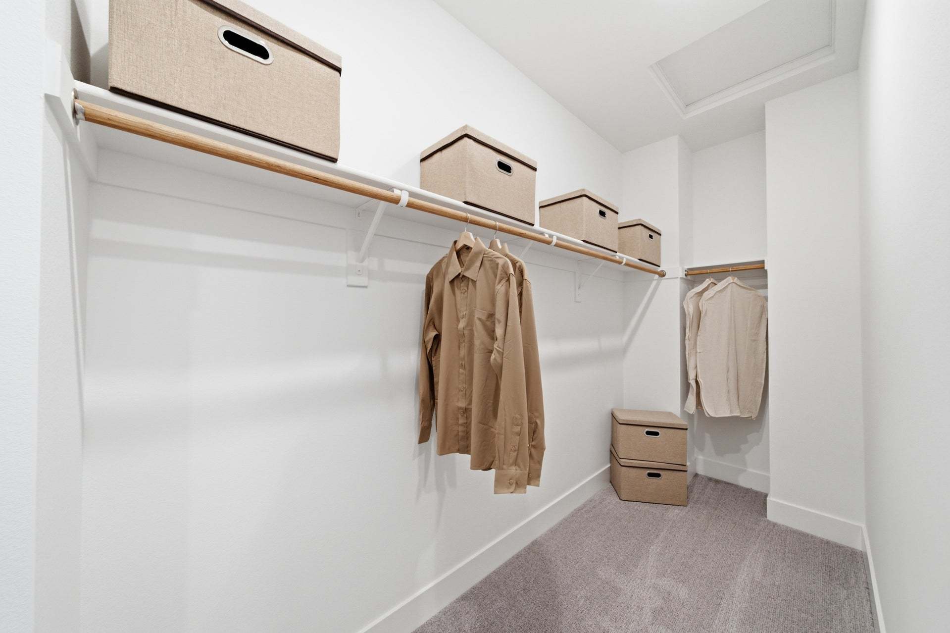 The Orchard in Danville by Trumark Homes I Residence 2 Model I Walk-in Closet
