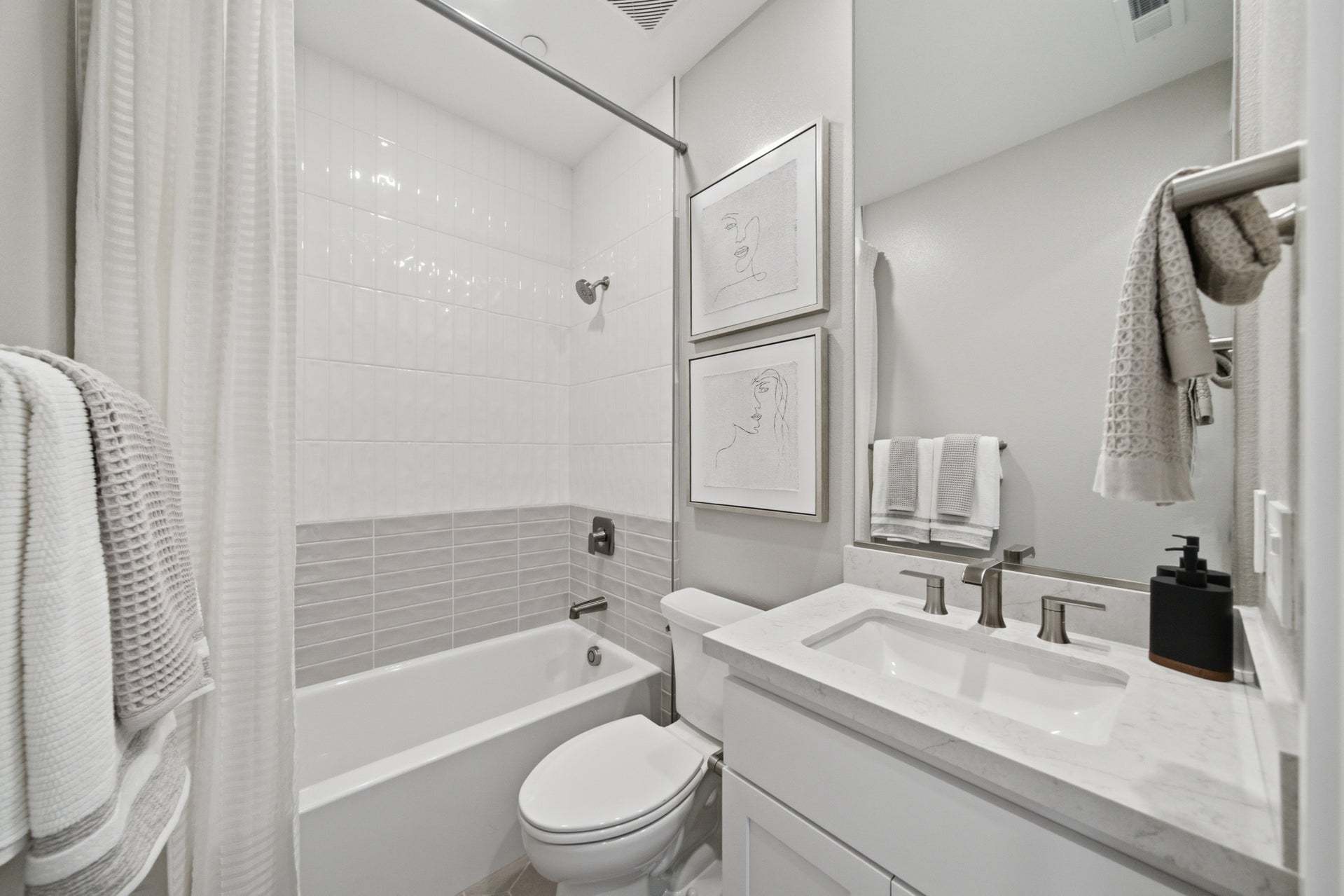 The Orchard in Danville by Trumark Homes I Residence 2 Model I Secondary Bathroom