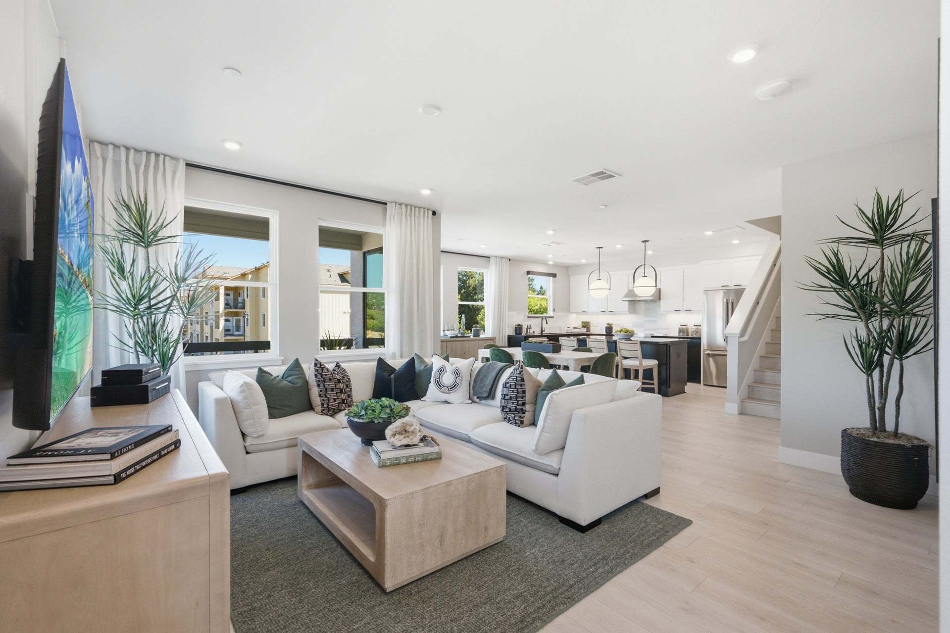 The Orchard in Danville by Trumark Homes I Residence 3 Model I Open Concept Living