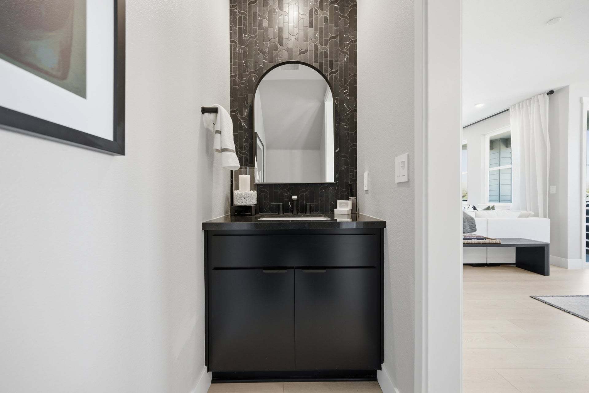The Orchard in Danville by Trumark Homes I Residence 3 Model I Powder Room