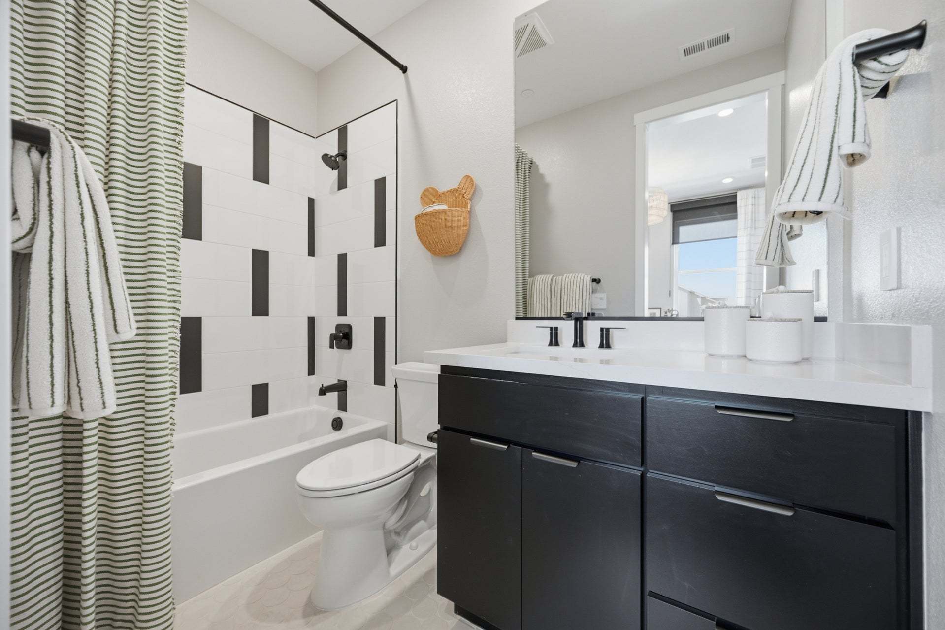 The Orchard in Danville by Trumark Homes I Residence 3 Model I Secondary Bathroom