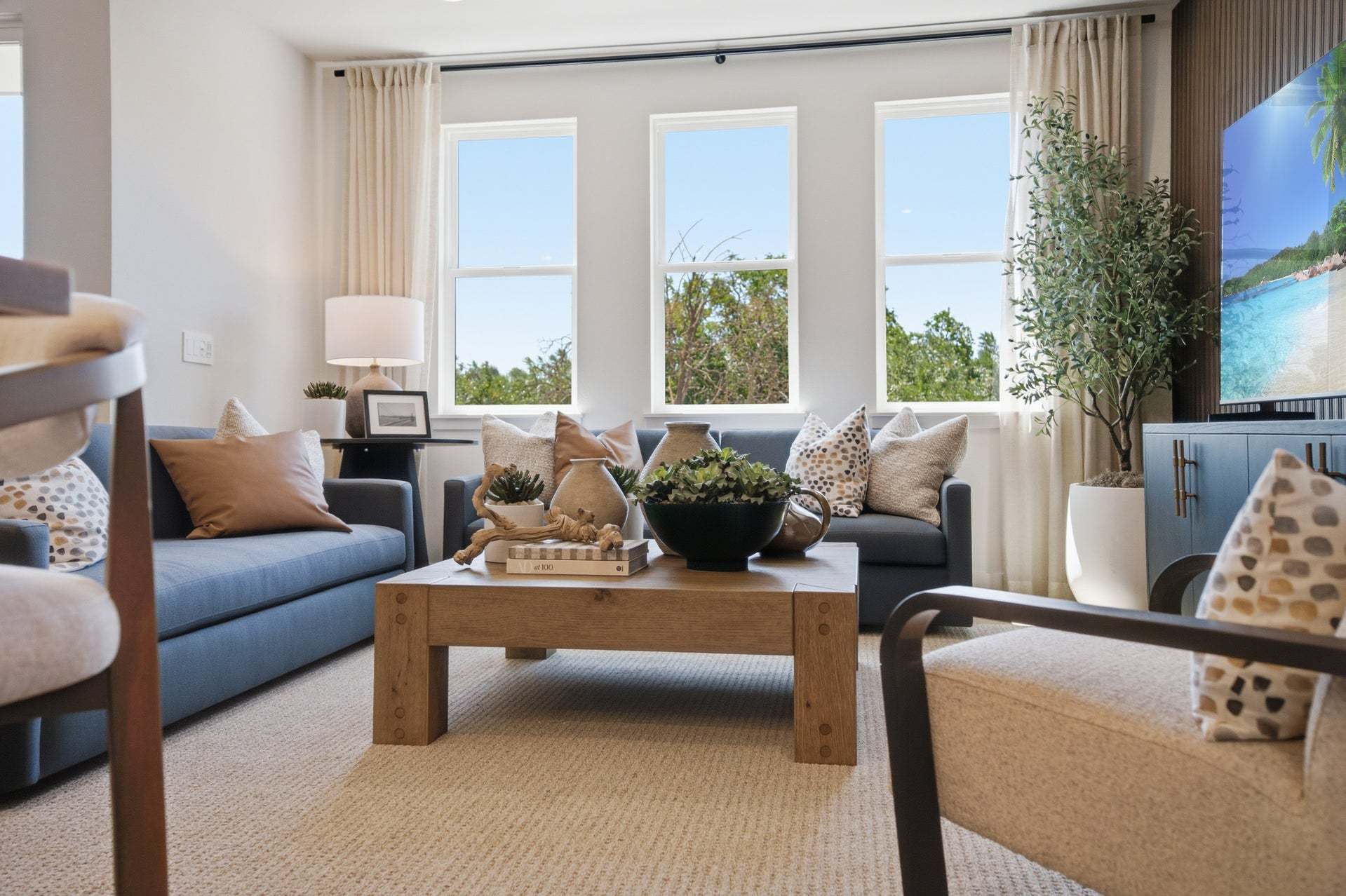 The Orchard in Danville by Trumark Homes I Residence 4 Model I Living Room