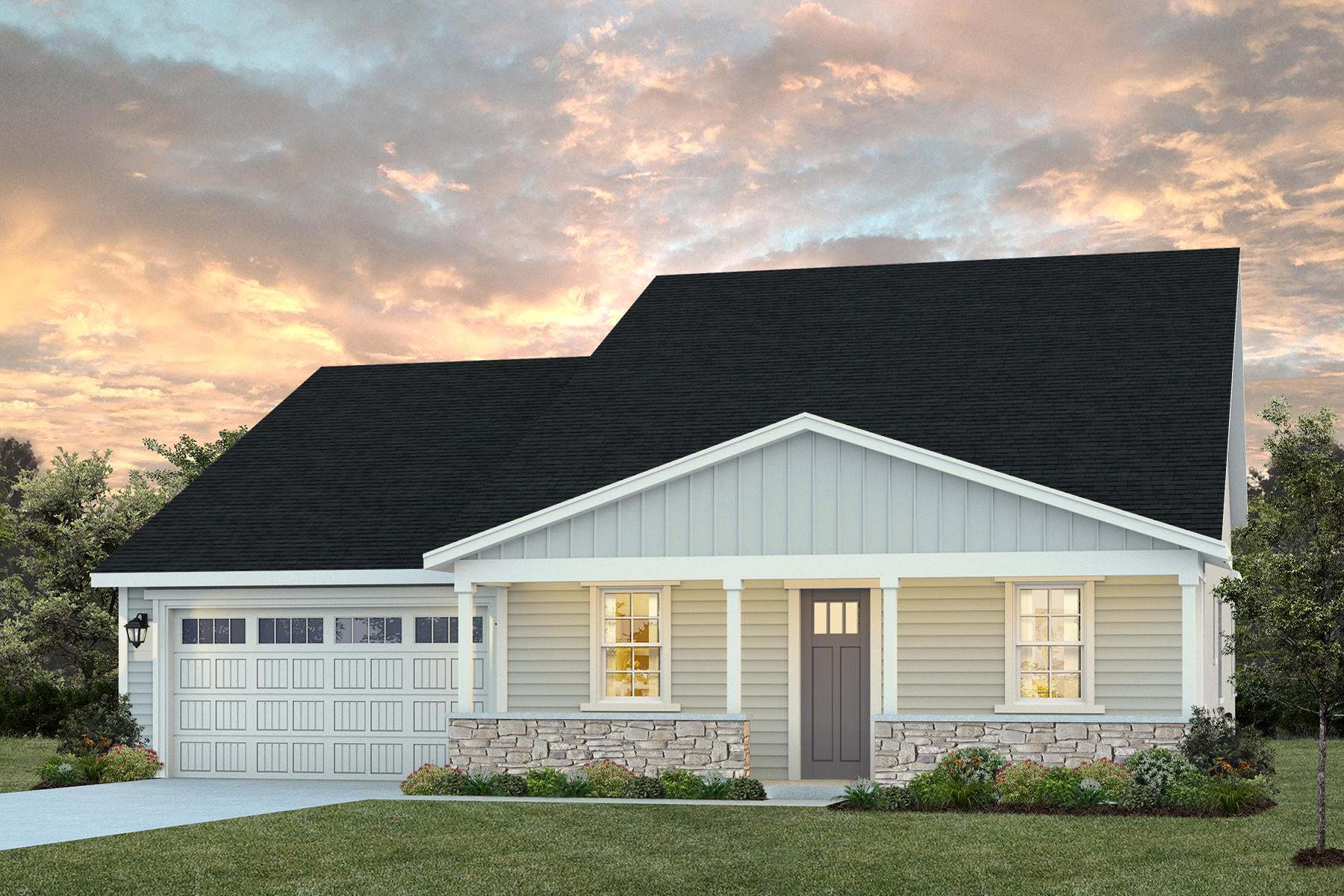 Villosa at Sea Haven | Bixby Model | Ranch Exterior