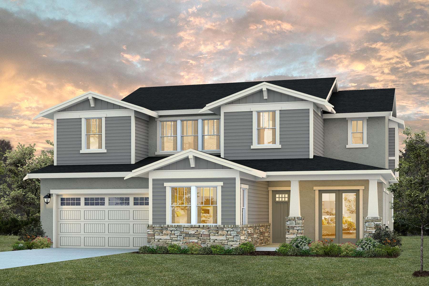 Villosa at Sea Haven | Hopkins Model | Craftsman Exterior