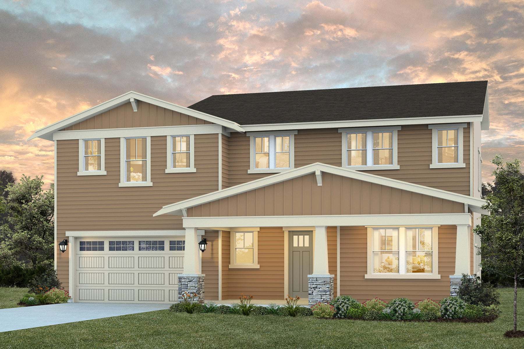 Villosa at Sea Haven | Ribera Model | Craftsman Exterior