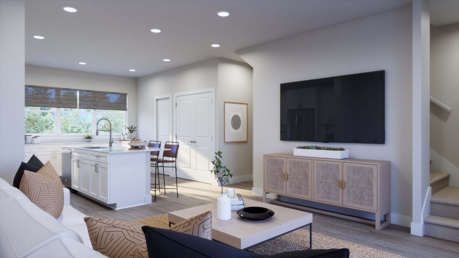 Hillcrest Creek | Plan A | Virtual Interior | Great Room