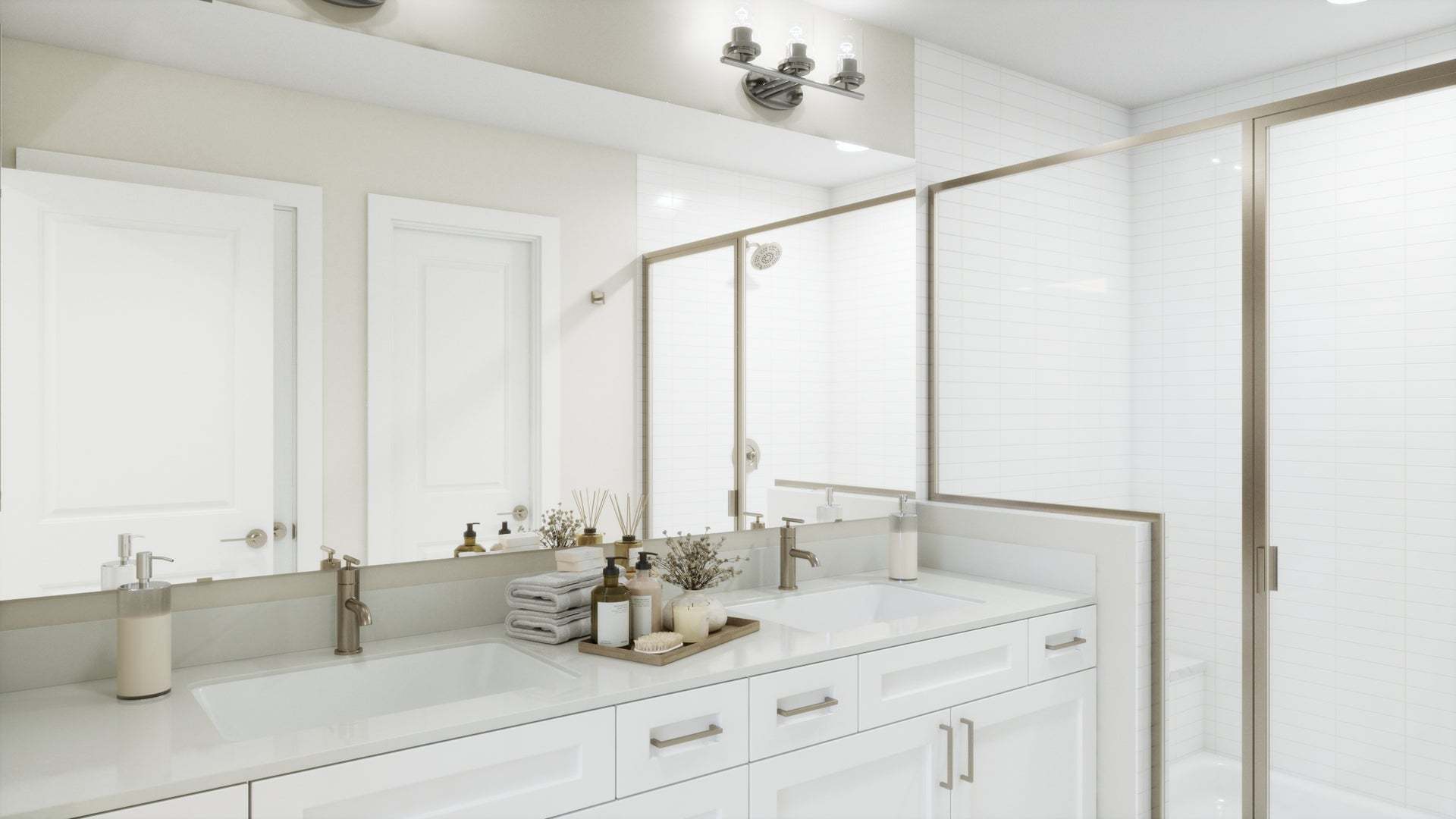 Hillcrest Creek | Plan A | Virtual Interior | Primary Bath
