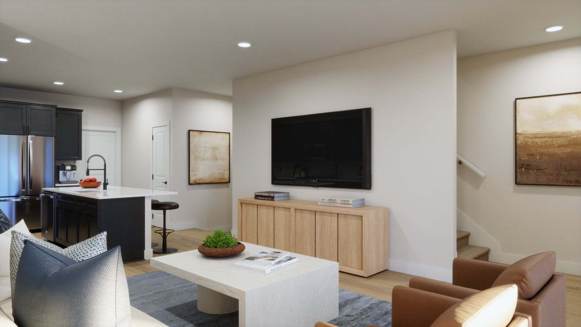 Hillcrest Creek | Plan B | Virtual Interior | Great Room