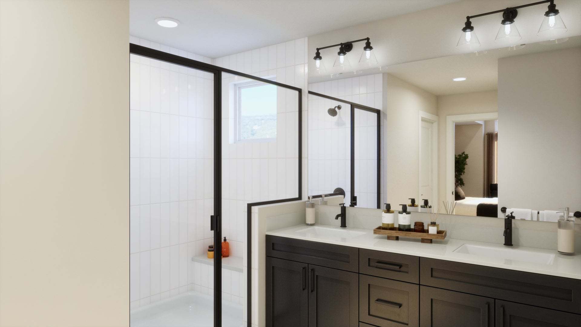 Hillcrest Creek | Plan B | Virtual Interior | Primary Bath