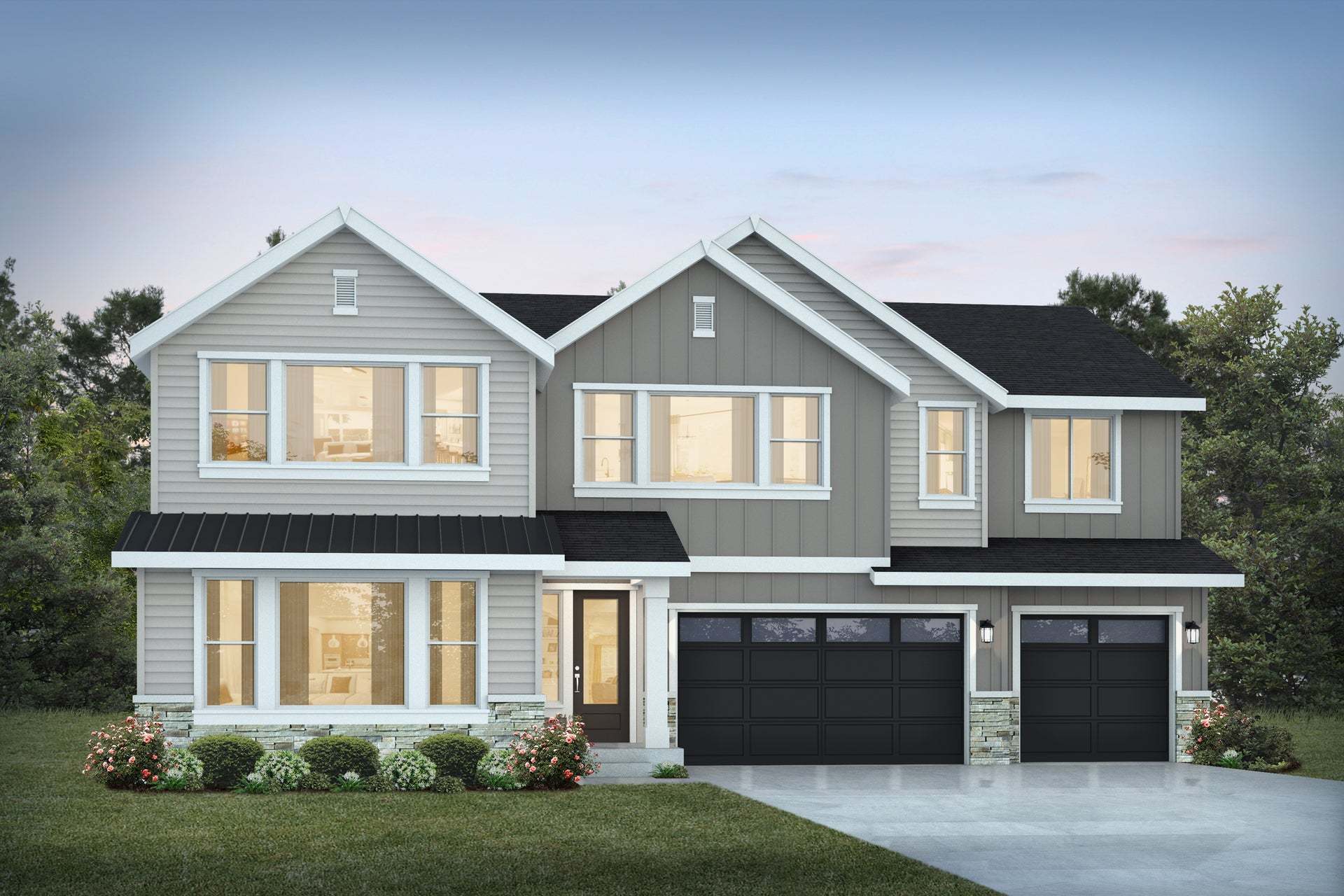 Glacier Pointe por Trumark Homes en Tacoma Washington