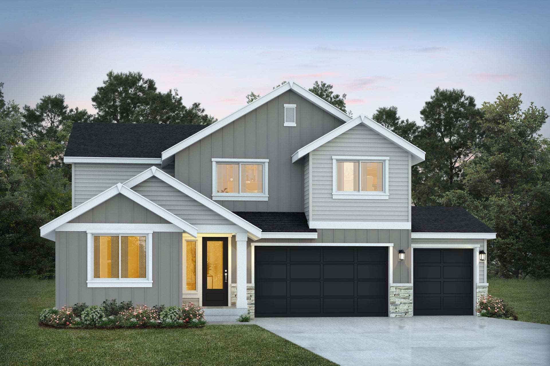 Liberty Park I Plan 2586 A | 3-Car Garage