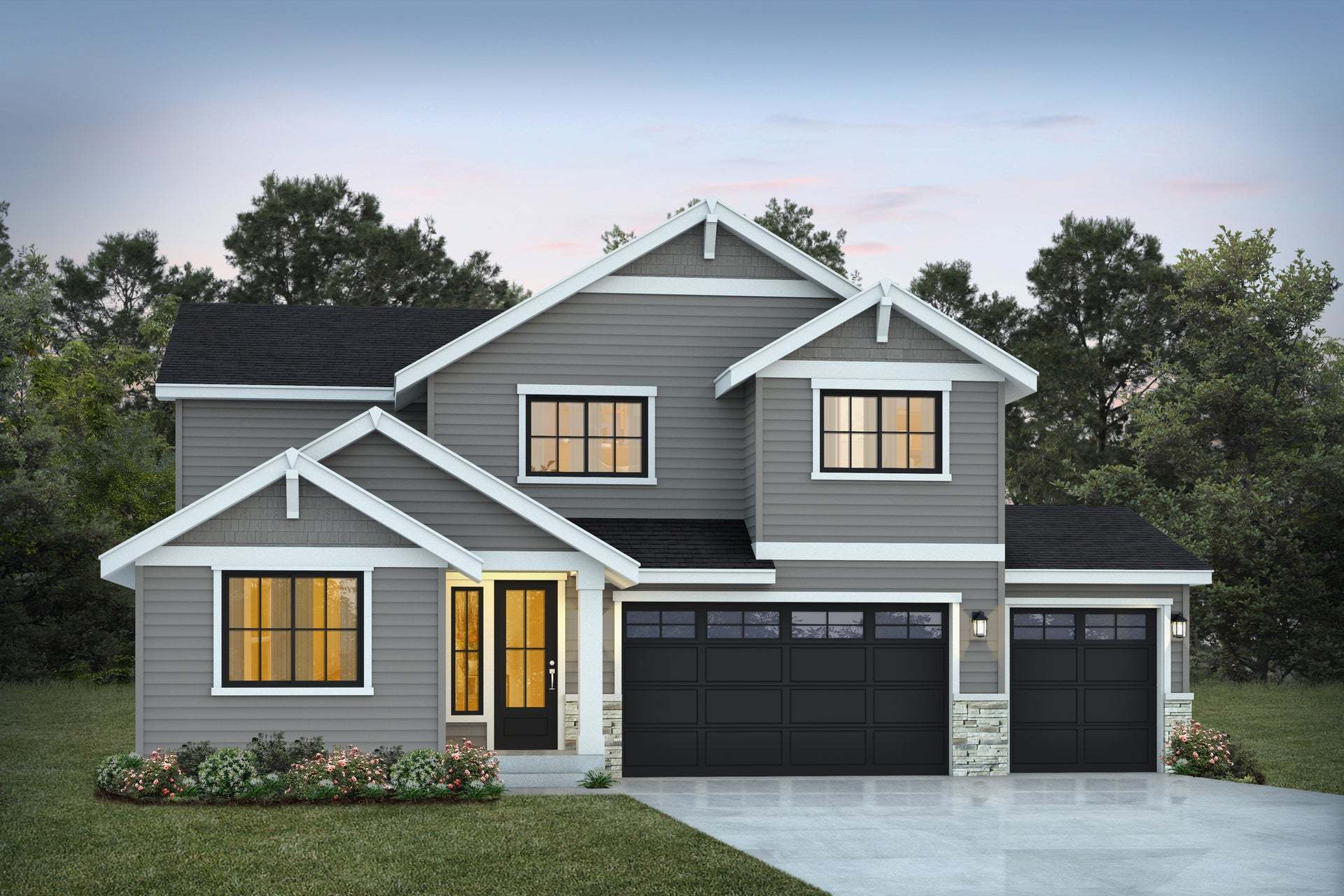 Liberty Park I Plan 2586 C | 3-Car Garage