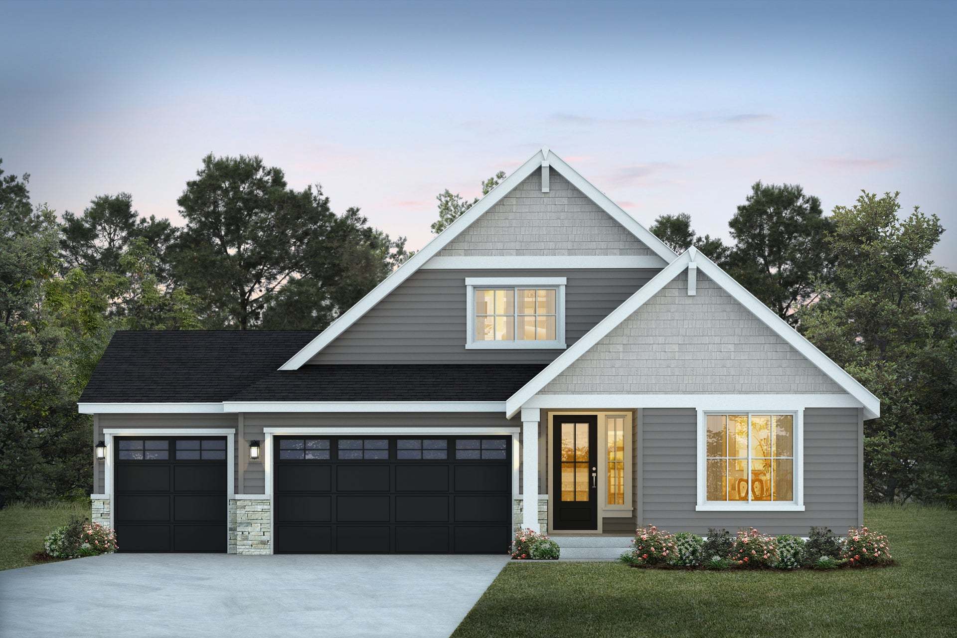 Liberty Park I Plan 2725 C | 3-Car Garage