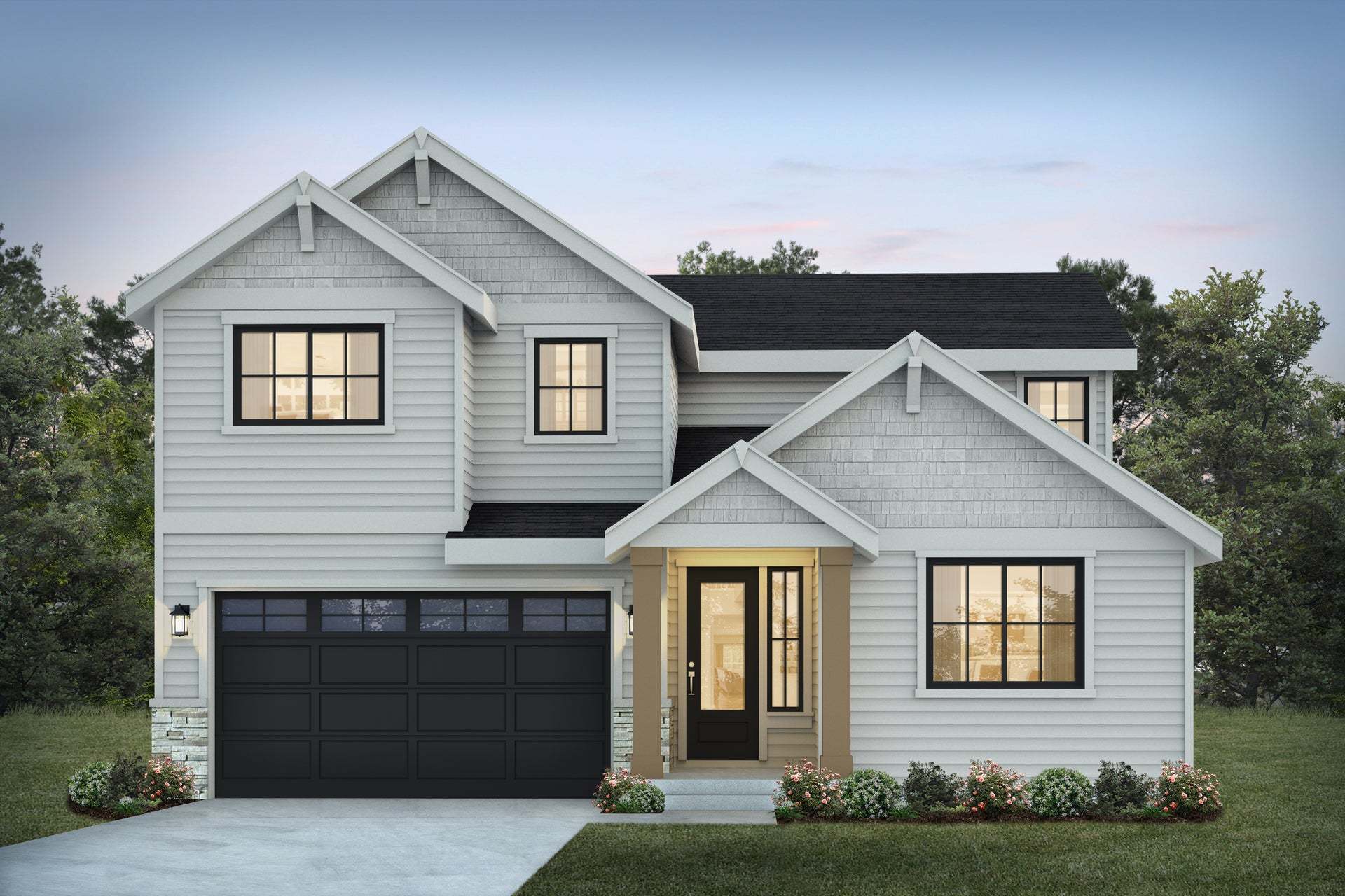 Three Cedars I Plan 2462 C | 2-Car Garage