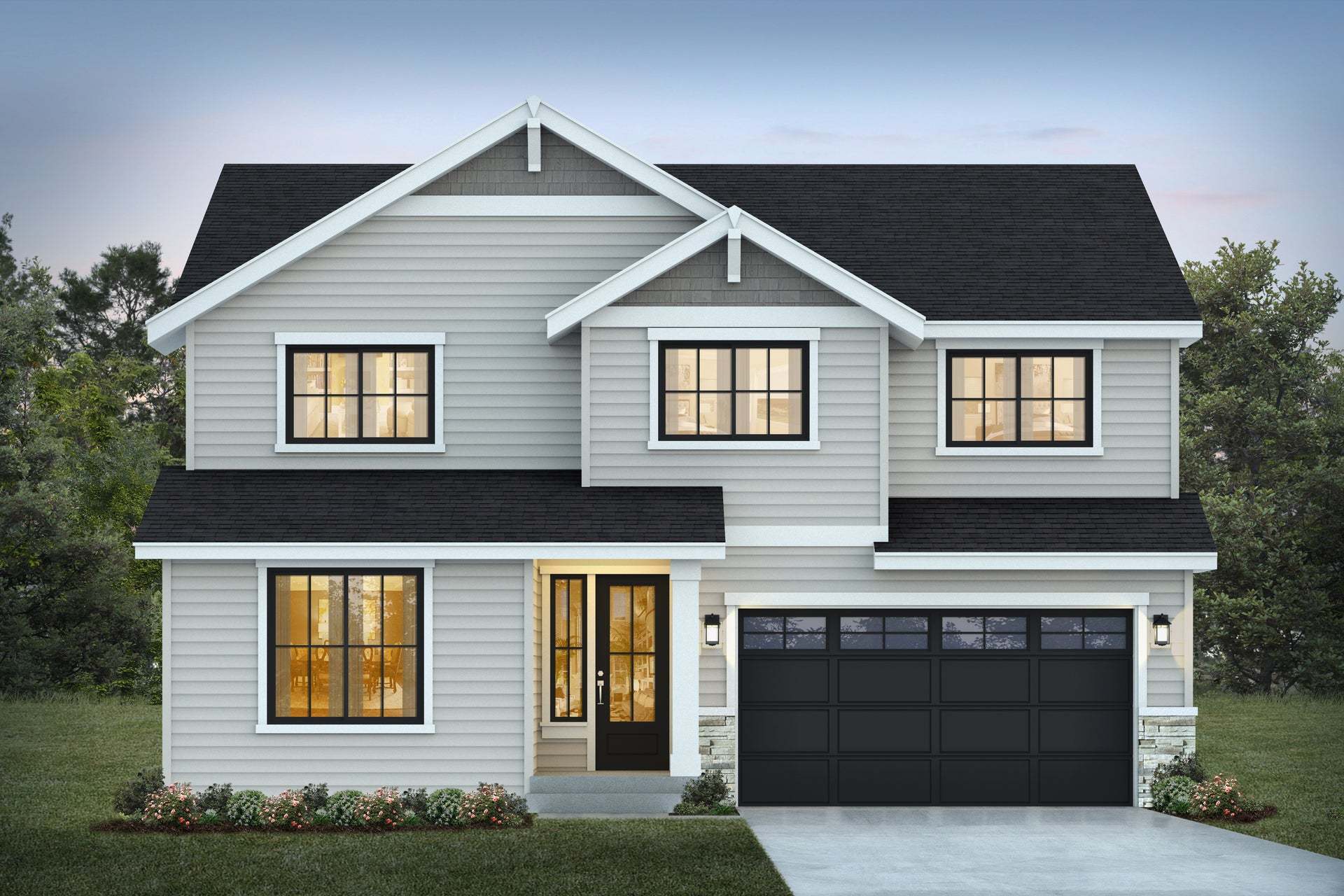 Three Cedars I Plan 3032 C | 2-Car Garage