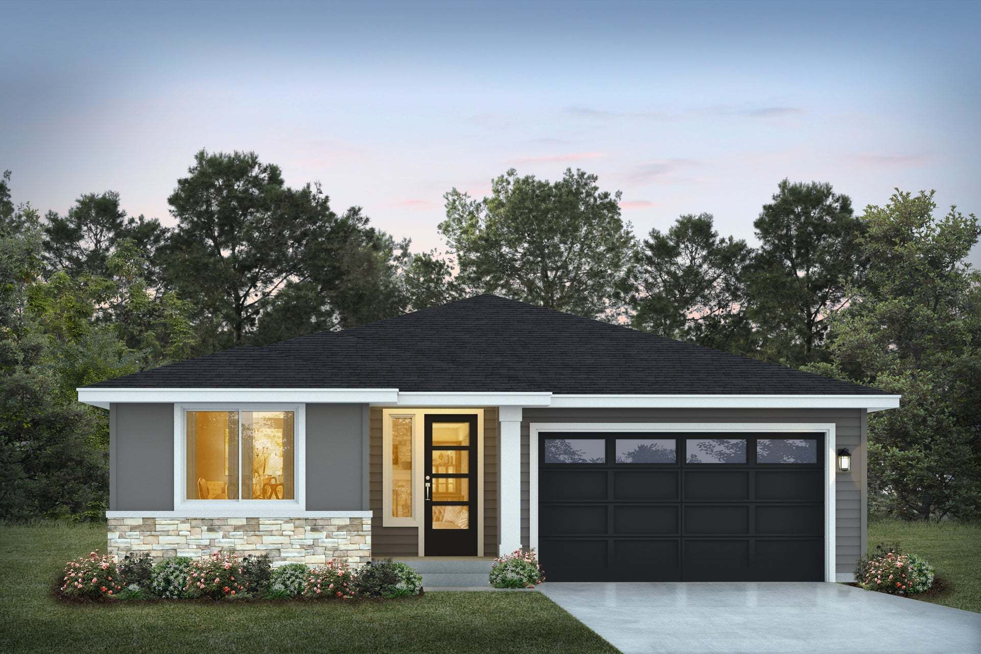 Trails End at Brookdale | Plan 2091 D | Exterior