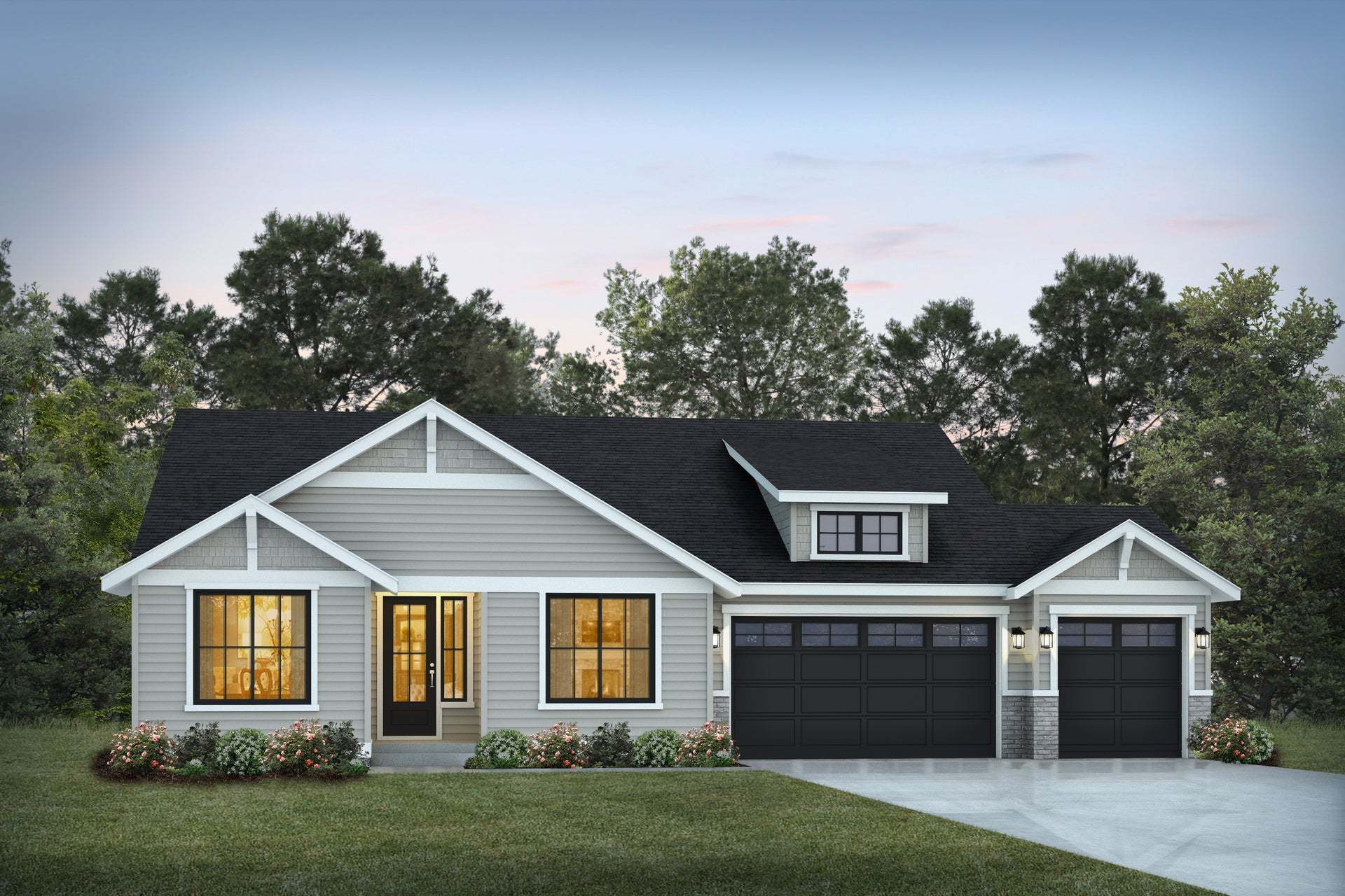 Boise Creek | Plan 2371 C | 3-Car Garage