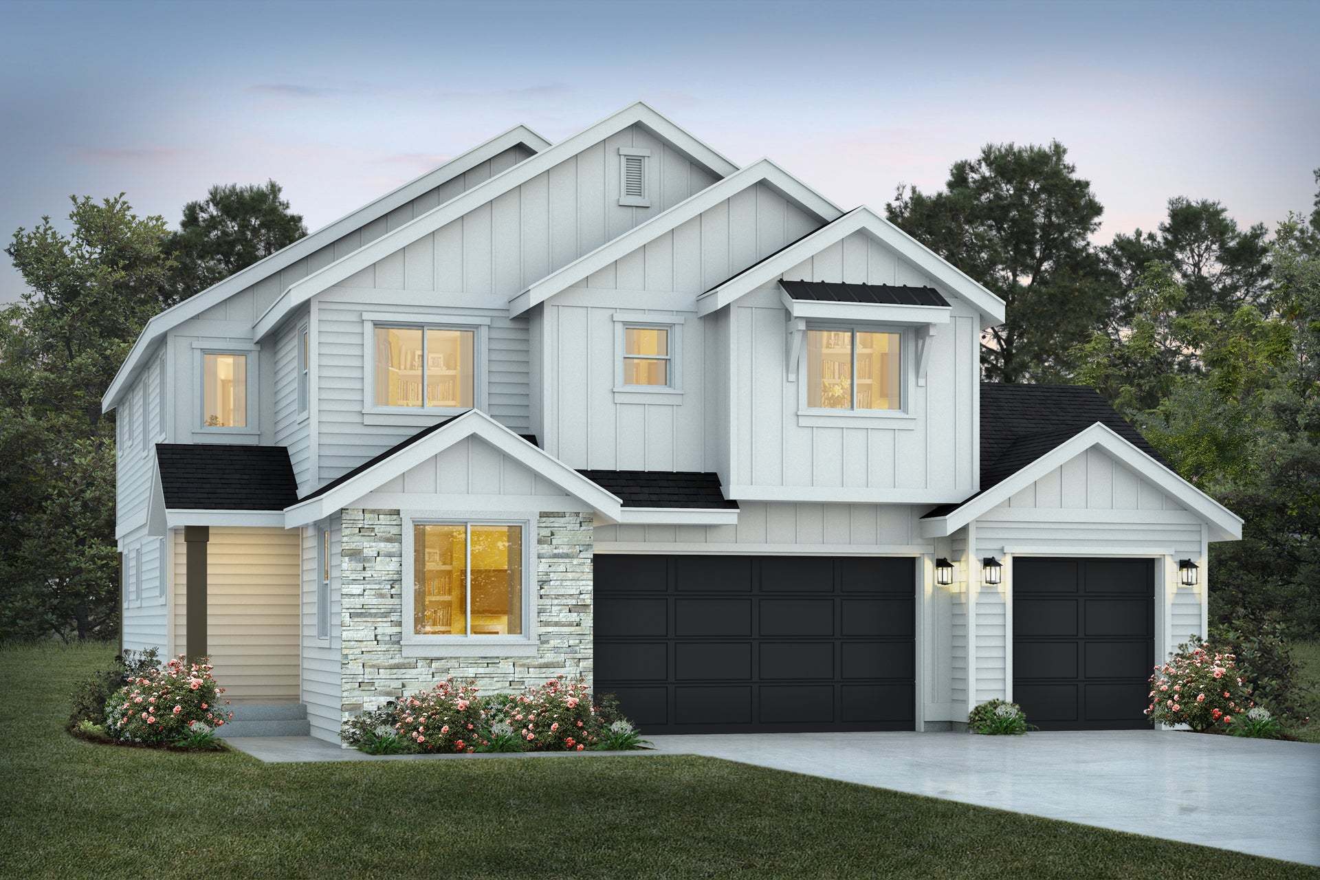 Boise Creek | Plan 2978 A | 3-Car Garage
