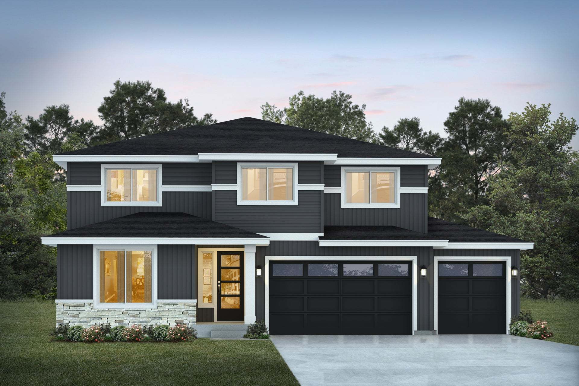 Trails End at Brookdale | Plan 3032 D| 3-Car Garage